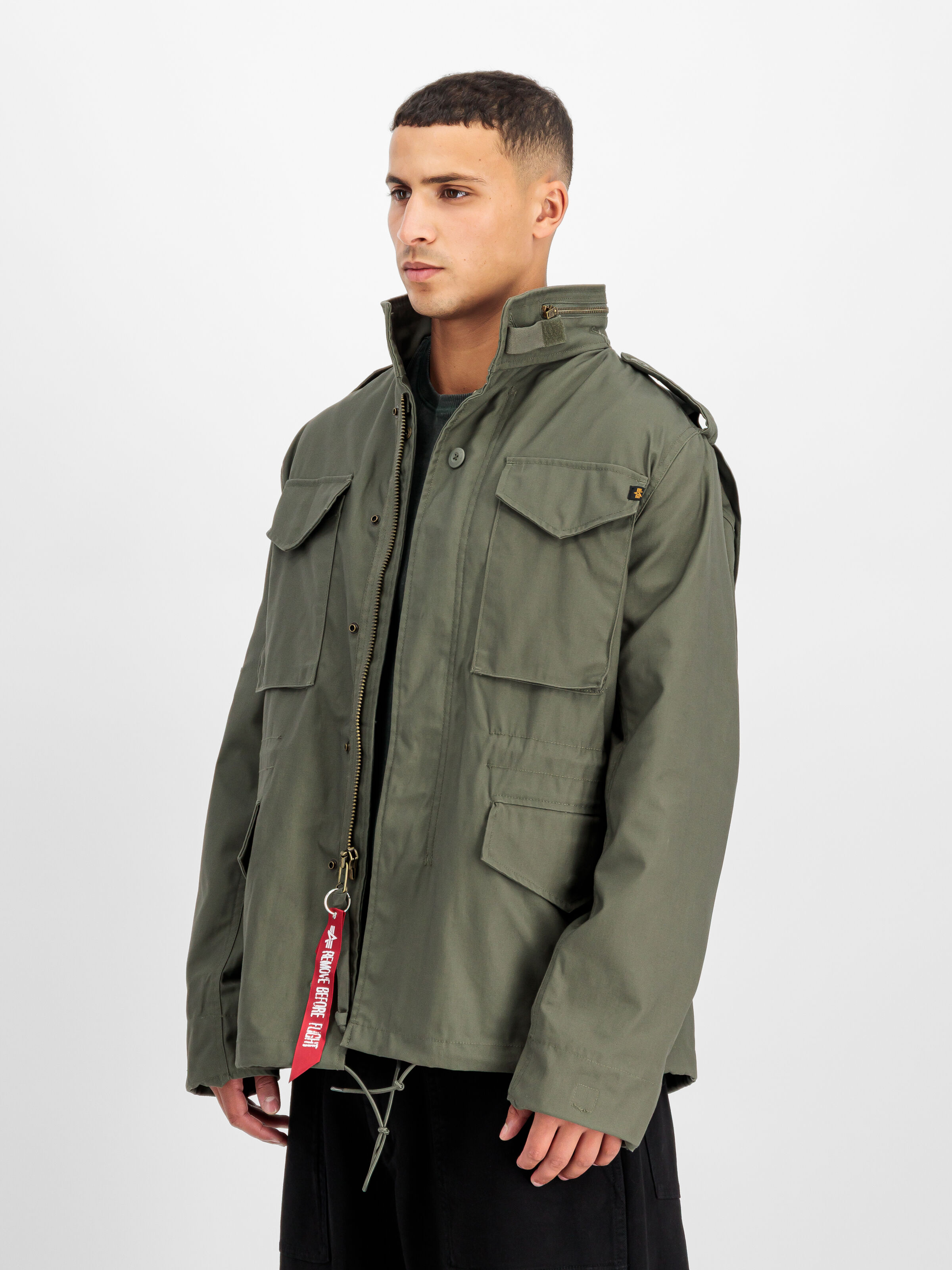 Studio M-65 Field Jacket mud olive 258131_443_2_model_00002_194985