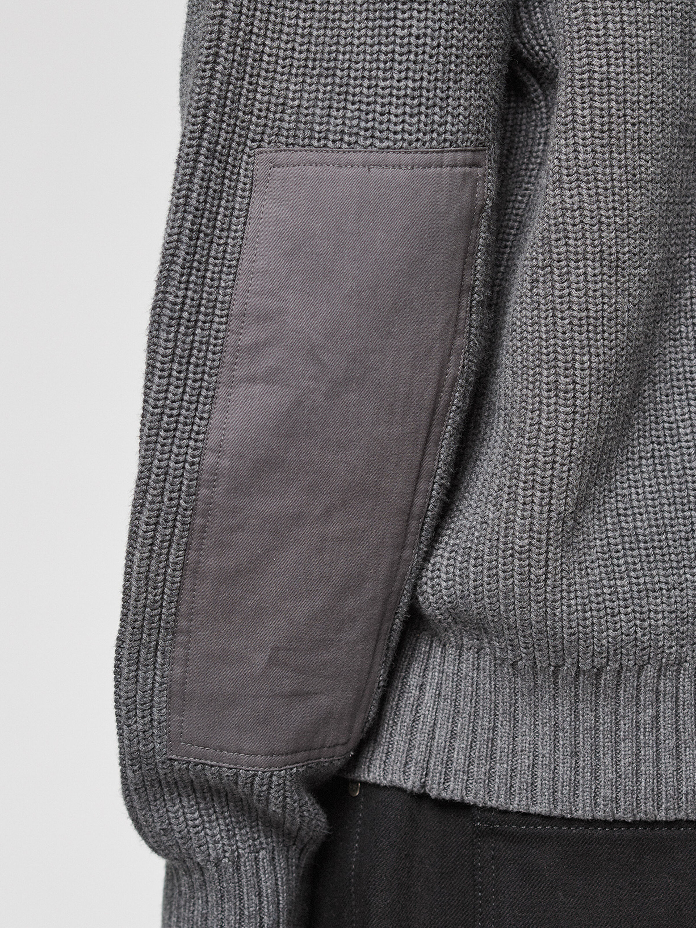 ALPHA x LFDY Knit Zip Hoodie dark grey 268342_75_3_detail_00002_246393
