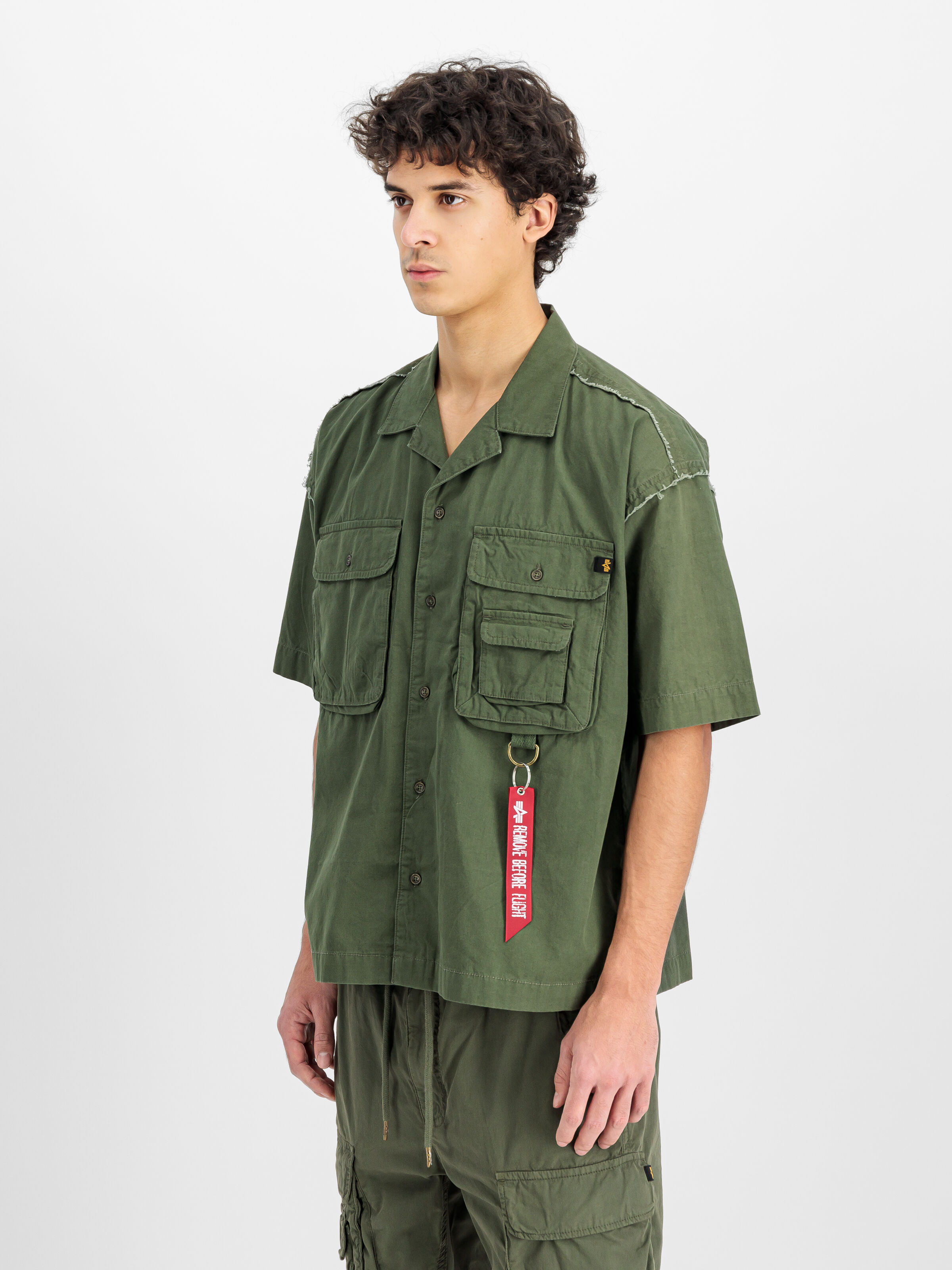 Aloha Safari Shirt dark olive 156138_142_2_model_00003_144206