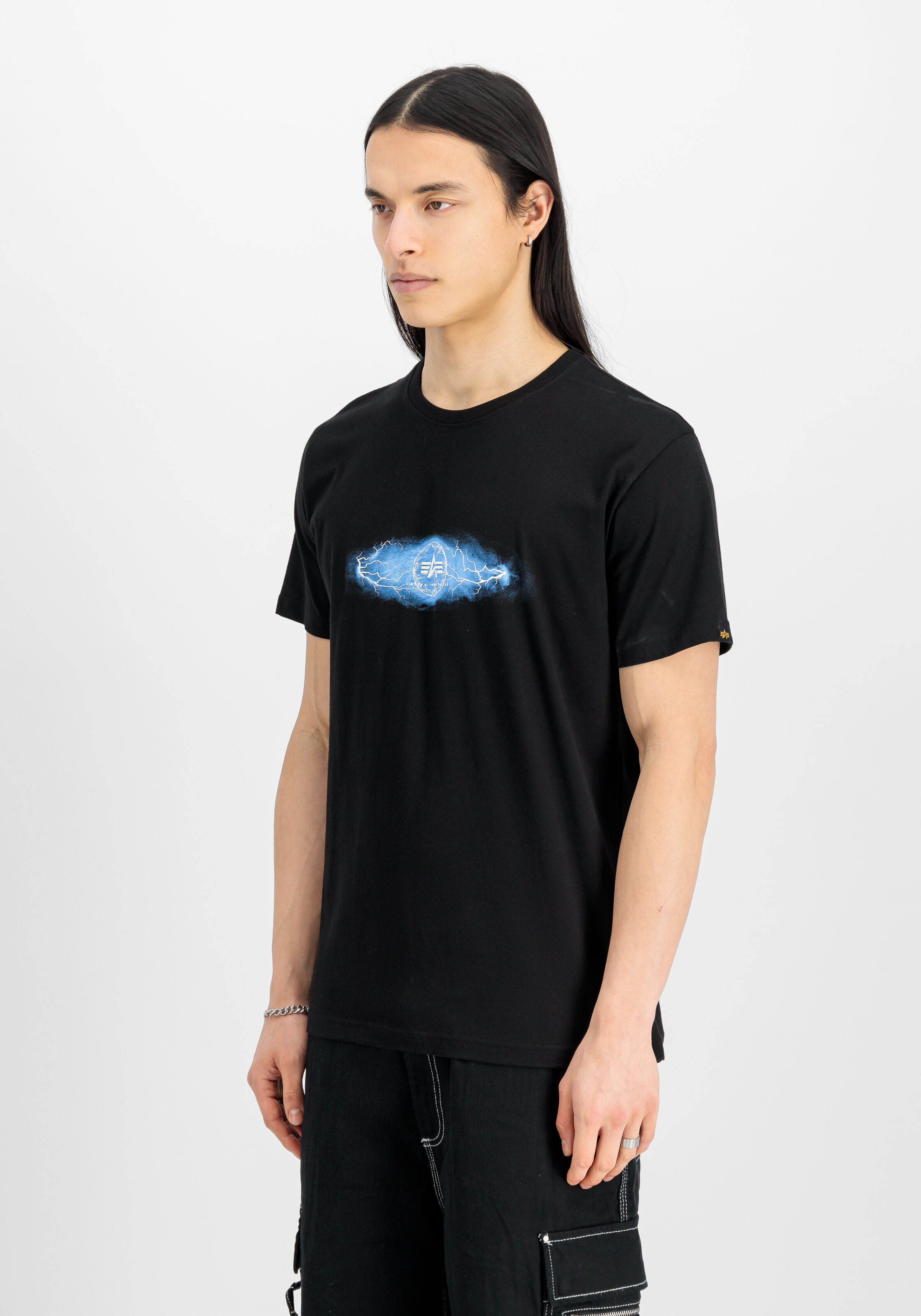 Lightning T-Shirt black/blue 156562_93_2_model_00003_146642