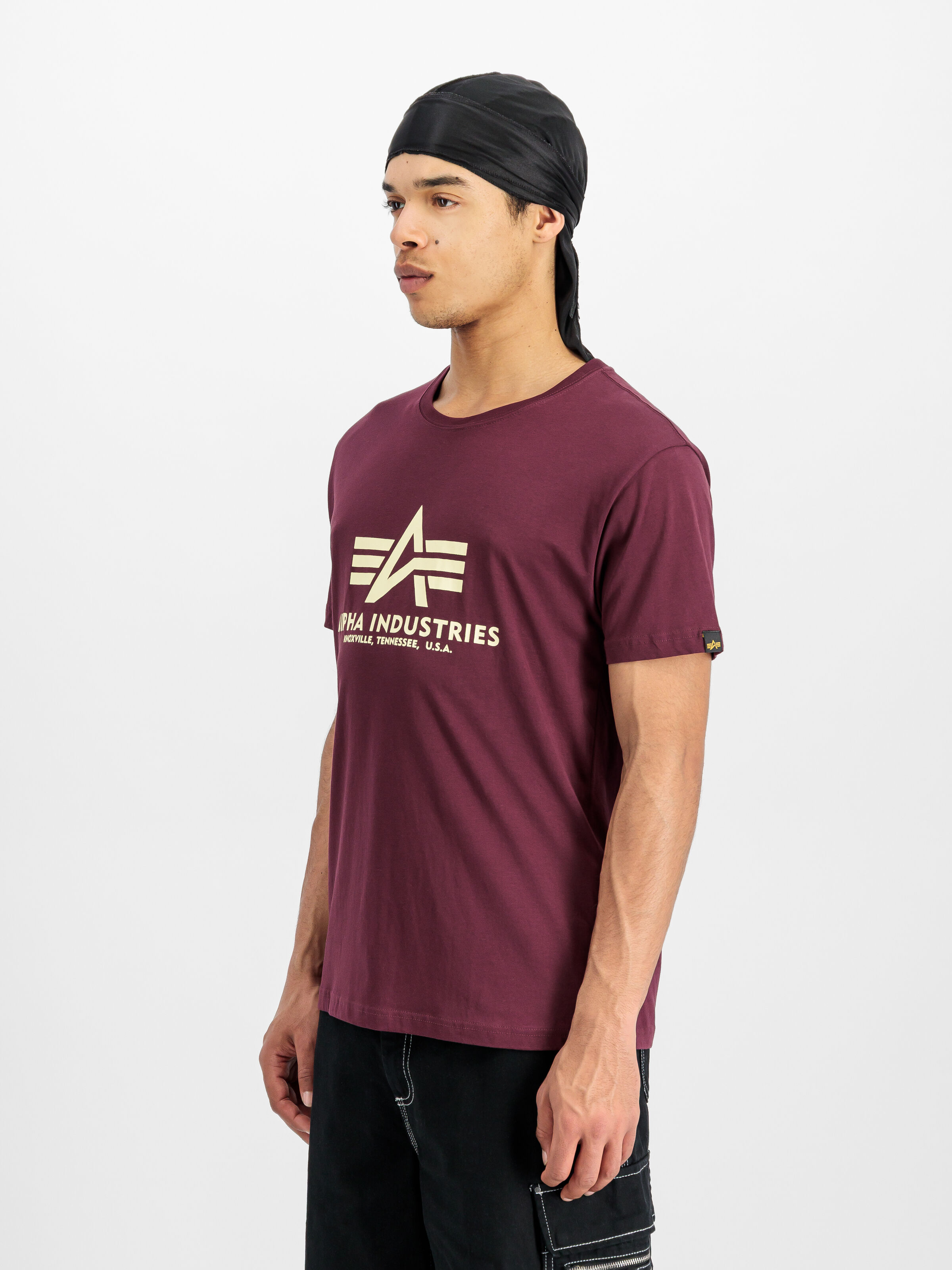 Basic Big Logo T-Shirt dark cherry 100501_608_2_model_00002_162177