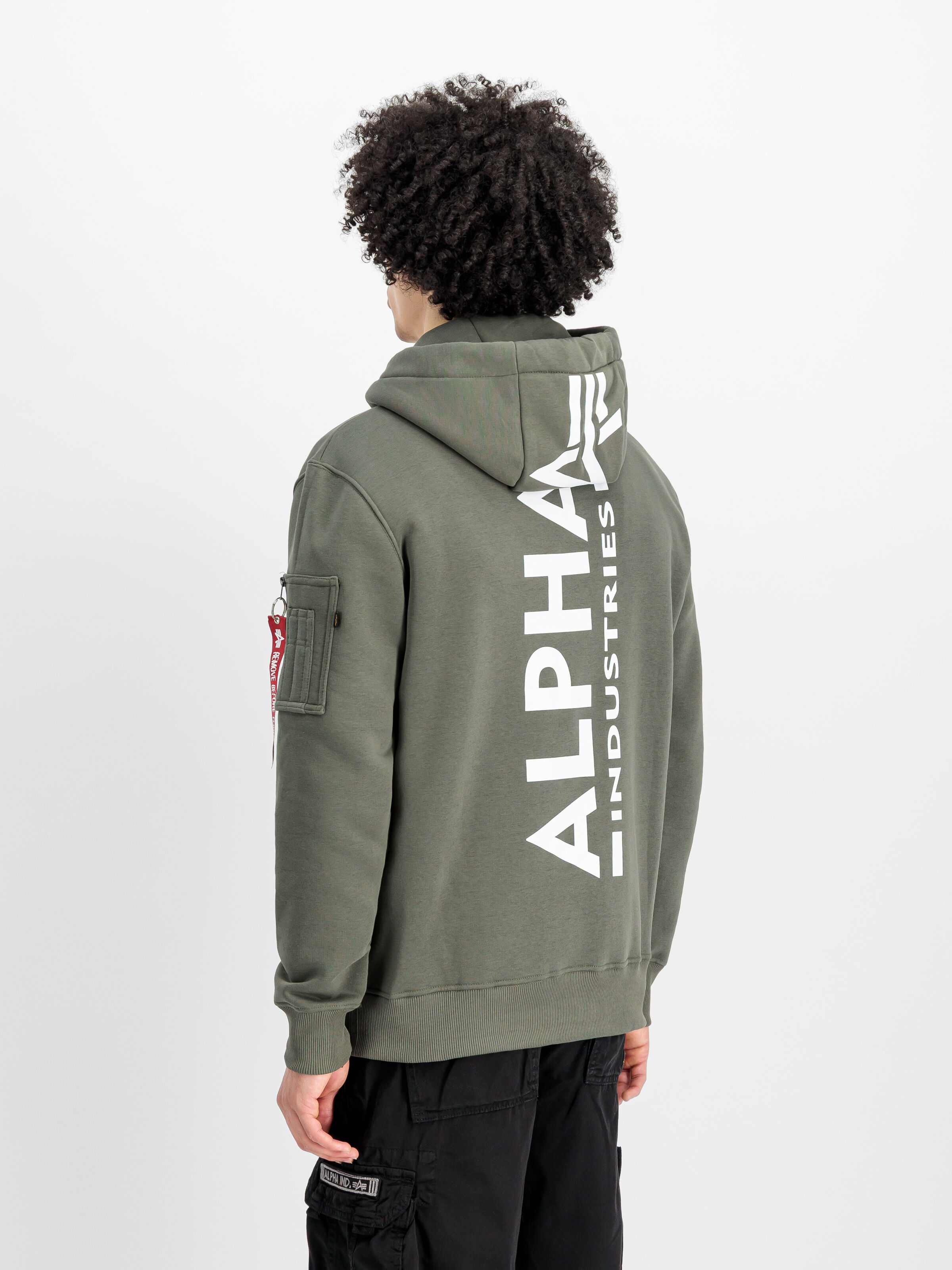 Backprint Hoodie dark olive 178318_142_2_model_00003_155826