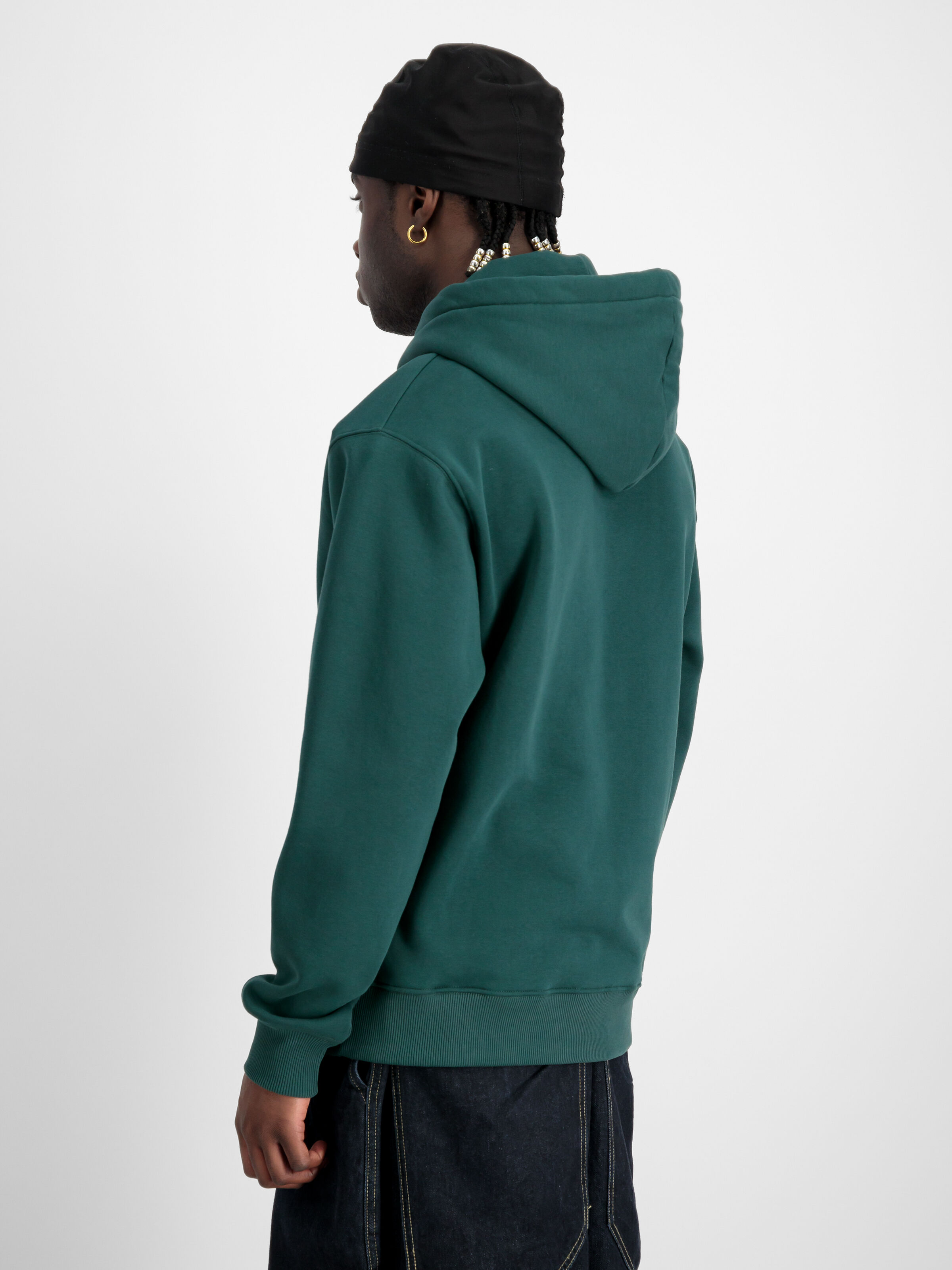 Basic Big Logo Hoodie Force Green 178312_720_2_model_00004_97548