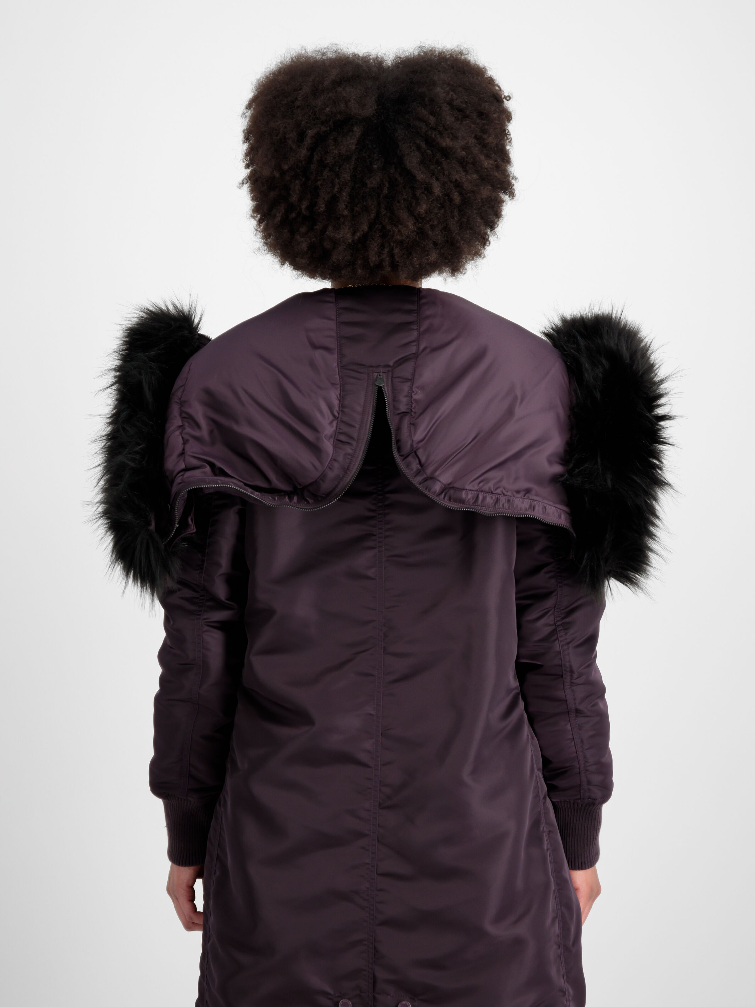 Long Fishtail Field Jacket Women Plum 198013_719_3_detail_00001_96833