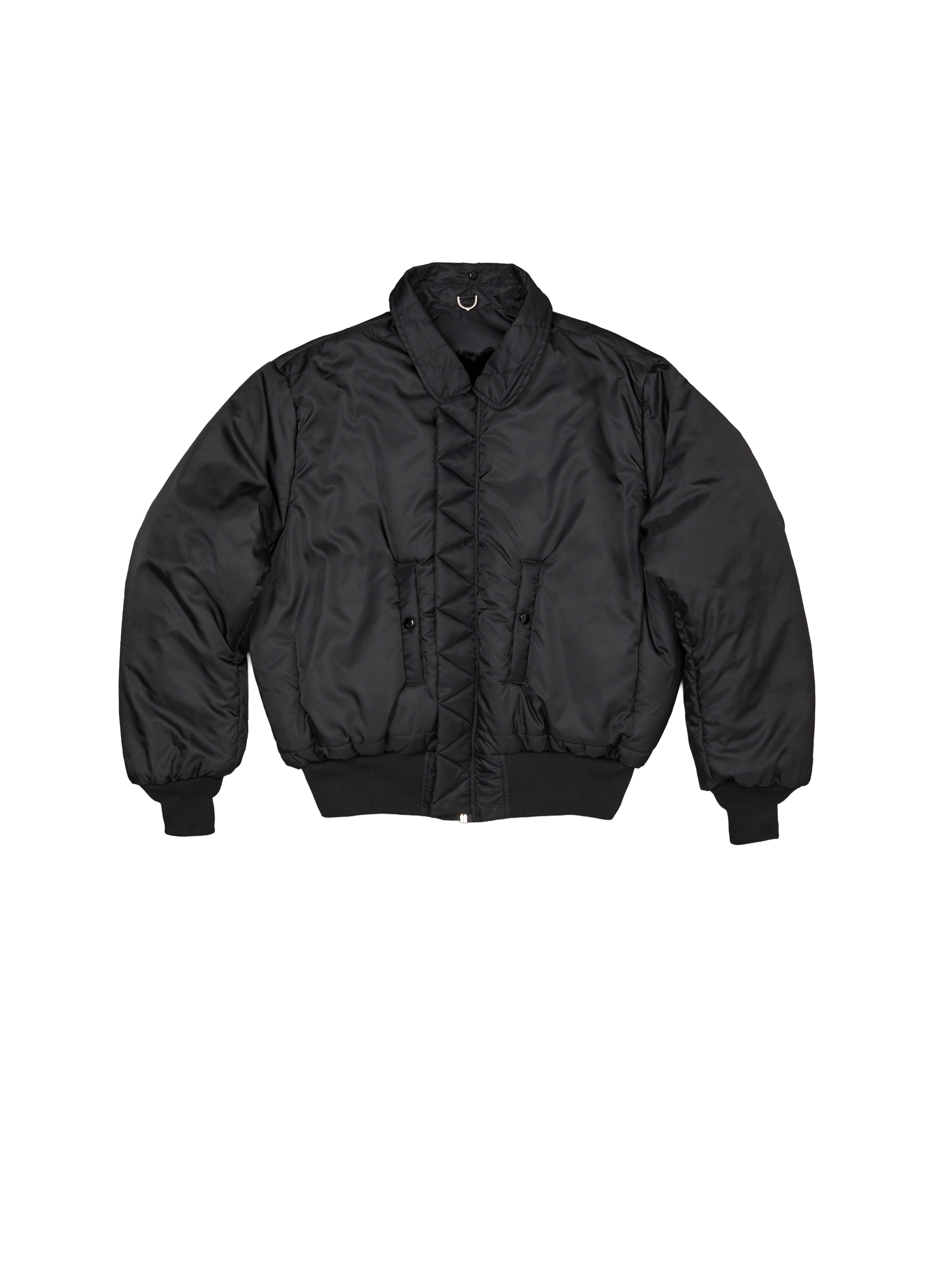 ALPHA x MASTERMIND REVERSIBLE FAUX MOUTON B-15 Bomber Jacket black 258019_03_3_detail_00005_200165