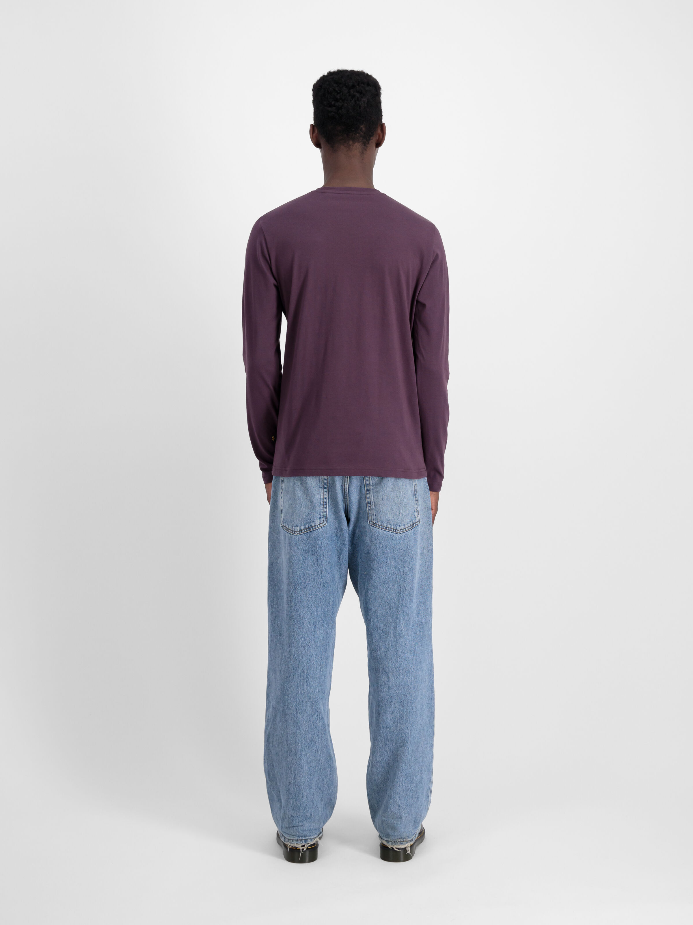 Basic Big Logo Longsleeve Plum 100510_719_2_model_00002_97069