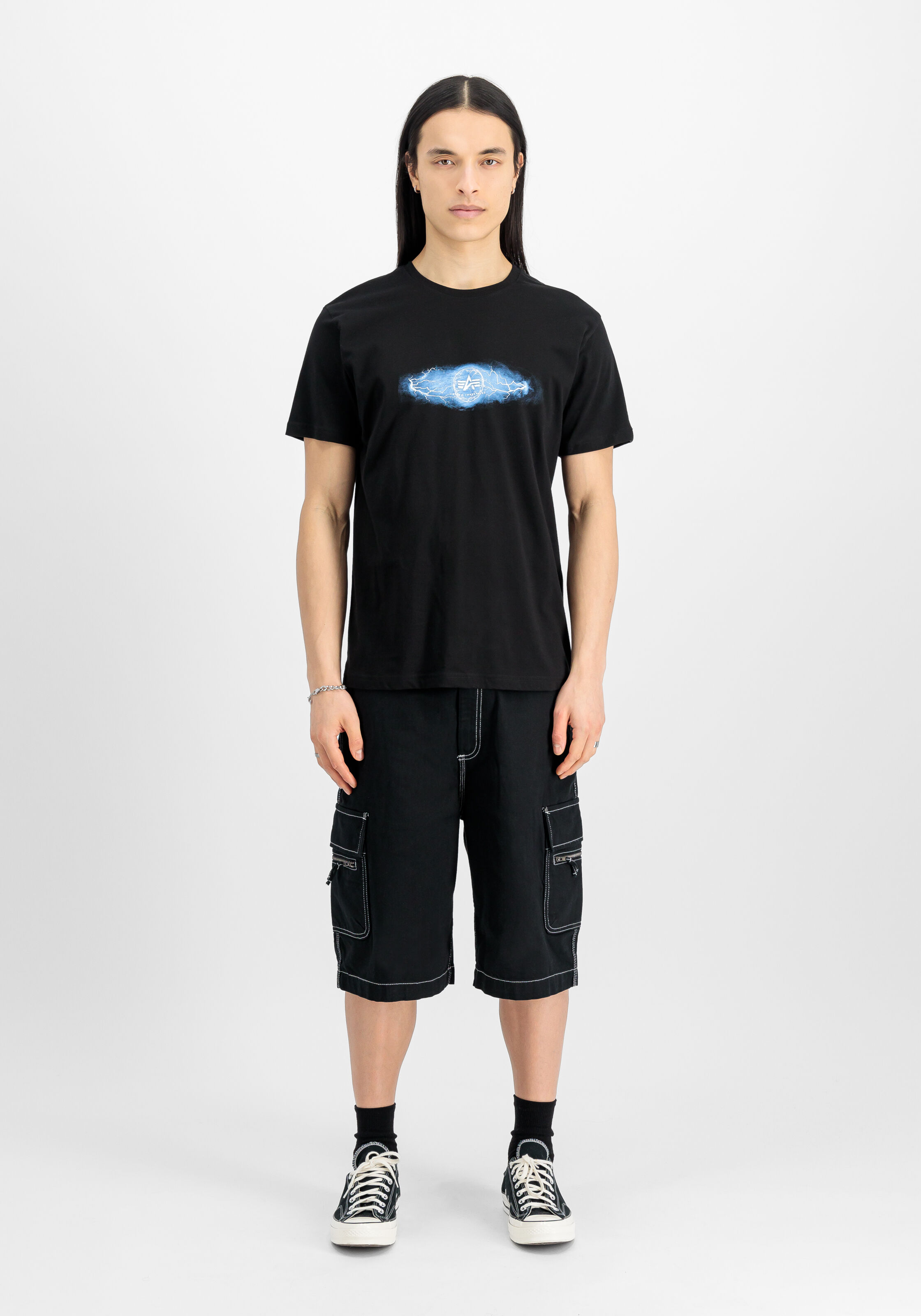 Lightning T-Shirt black/blue 156562_93_2_model_00001_146640
