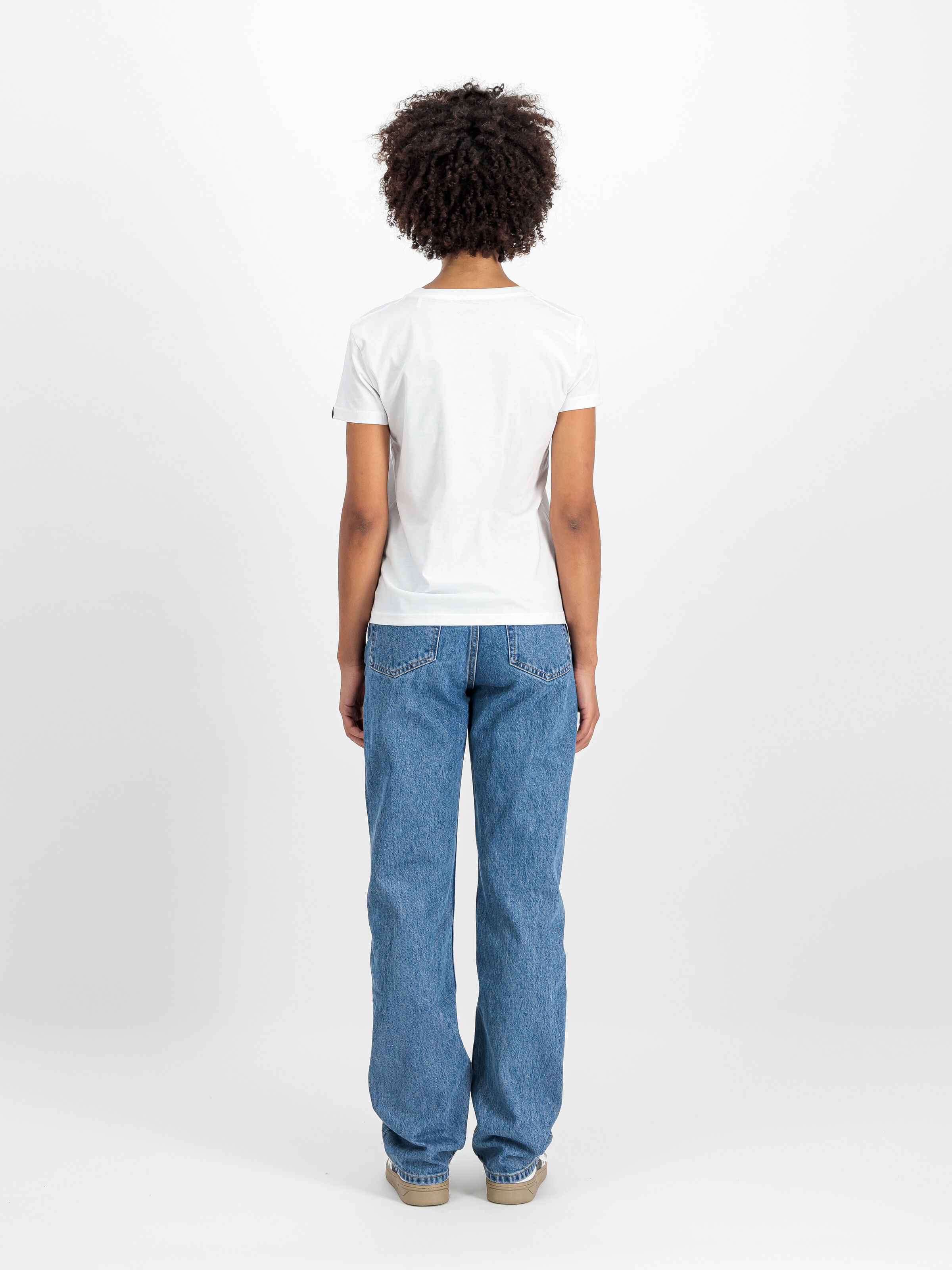 Basic Small Logo T-Shirt Women white 196054_09_2_model_00002_110692