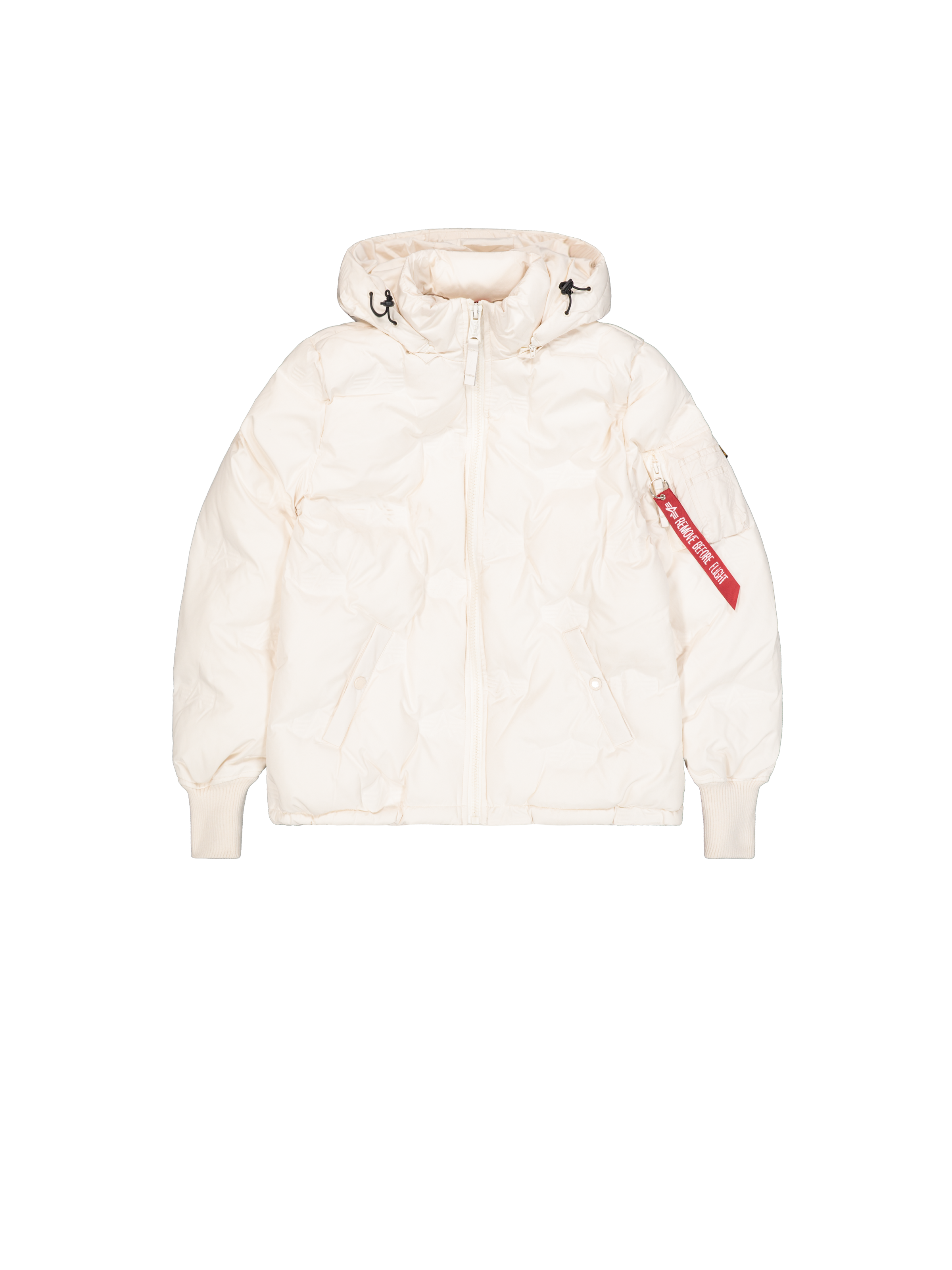 Hooded Logo Puffer Women jet stream white 108005_578_1_flatlay_00001_221954.png