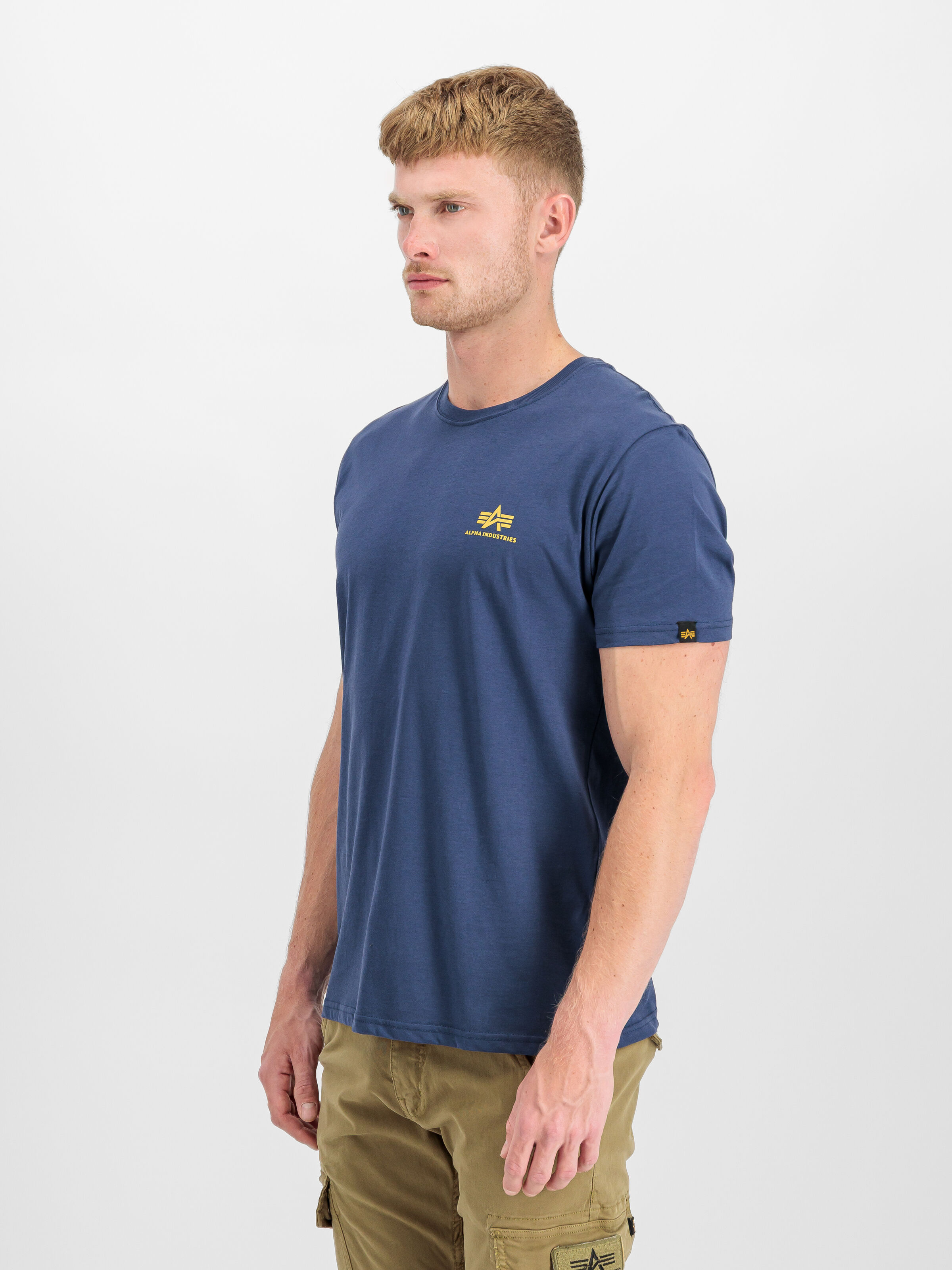 Basic Small Logo T-Shirt new navy 188505_435_2_model_00002_192176