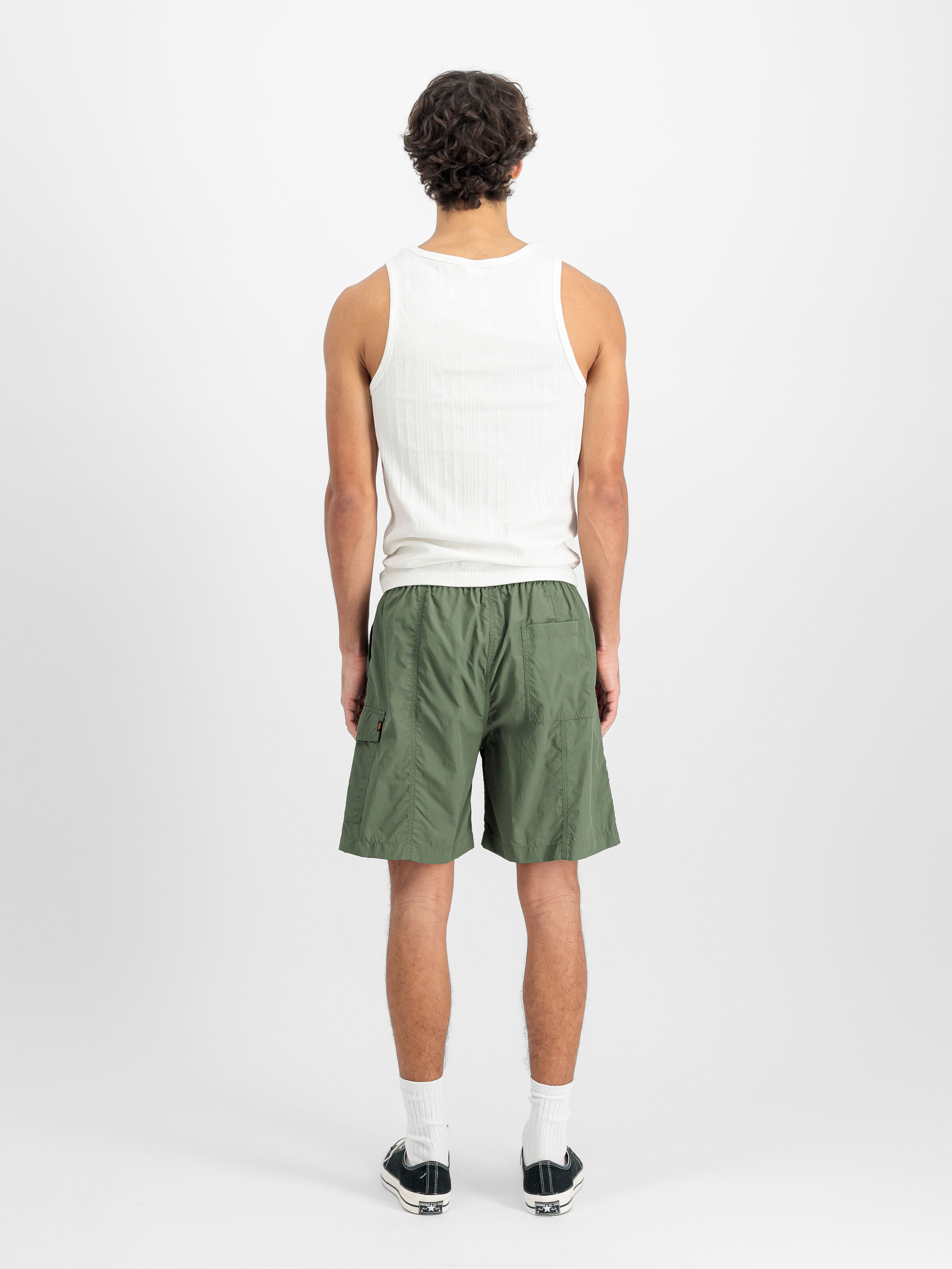 Nylon Cargo Short sage-green 156263_01_2_model_00002_143653