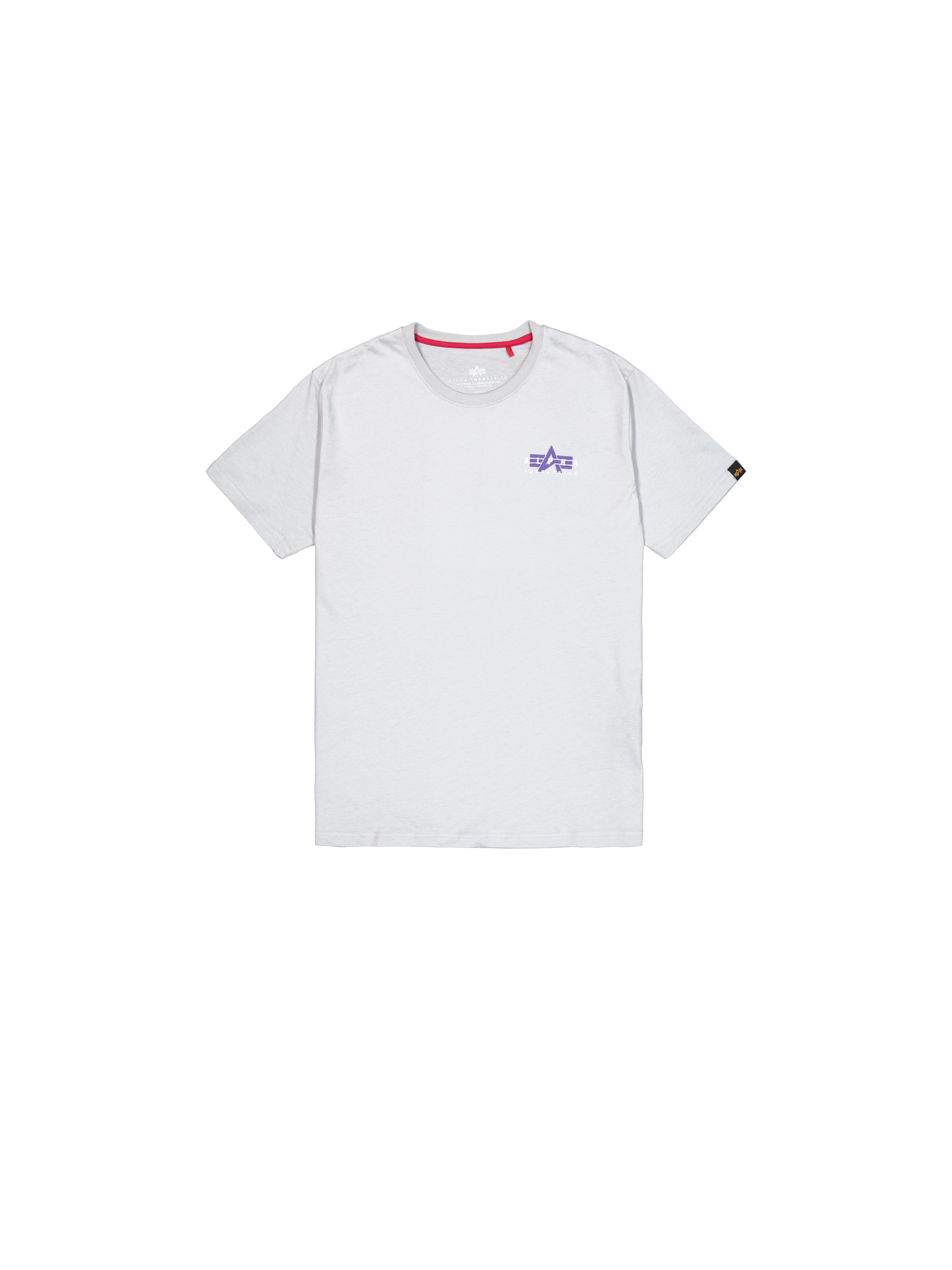 Puff Print Logo Back Print T-Shirt pastel grey 148521_666_1_flatlay_00001_98102.png