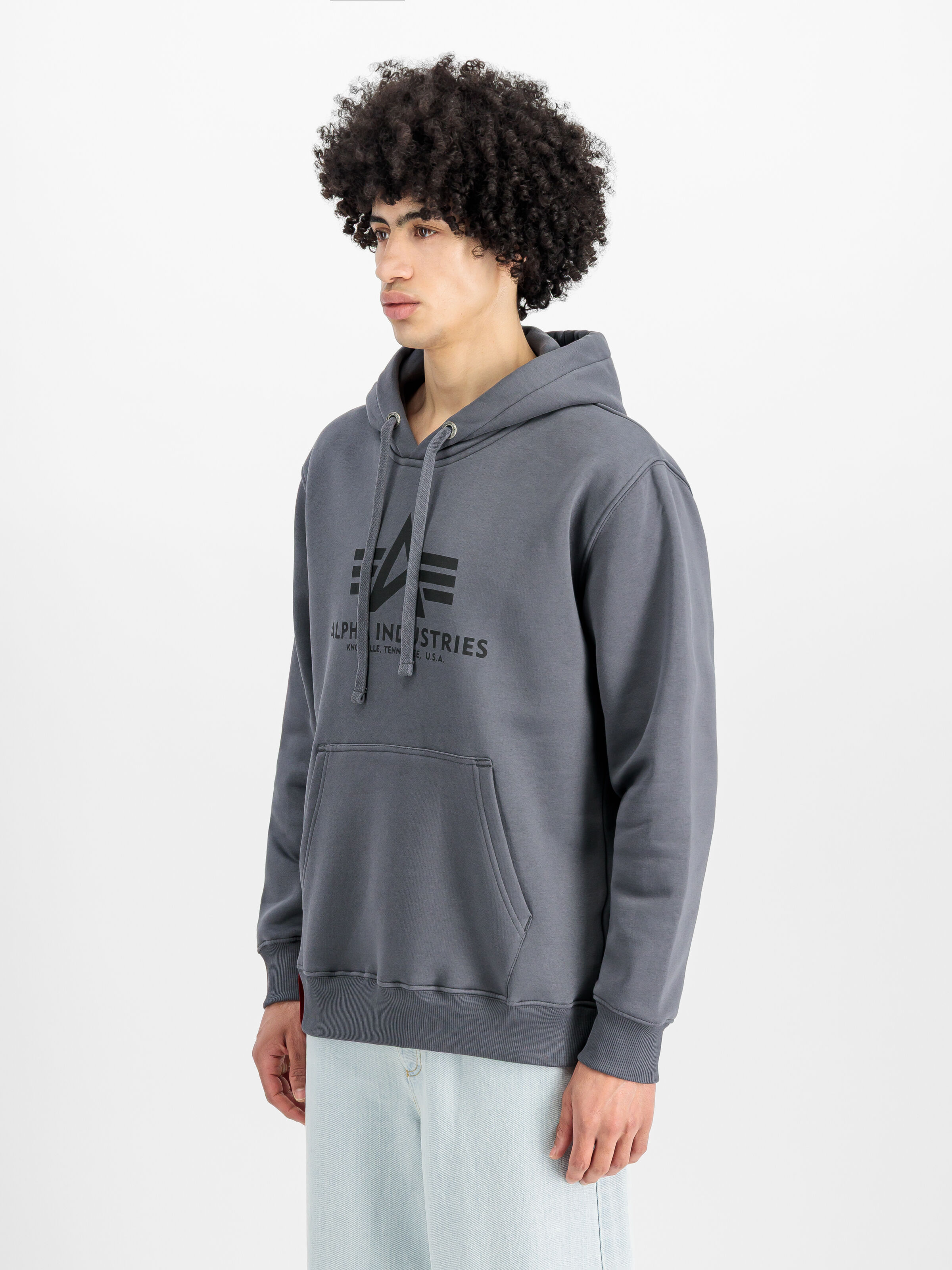 Basic Big Logo Hoodie greyblack/black 178312_412_2_model_00002_155862