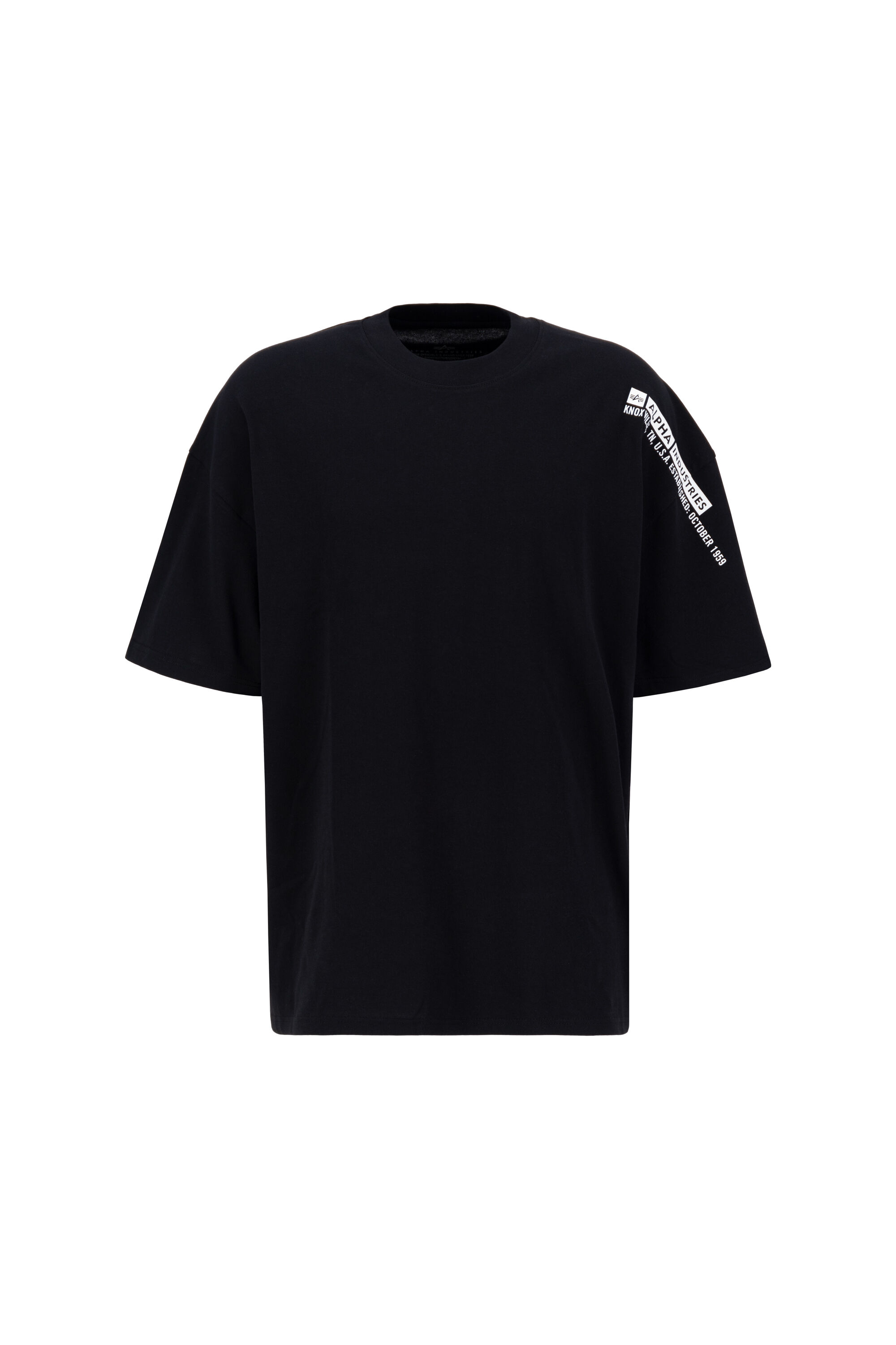 Flock Logo T-Shirt black