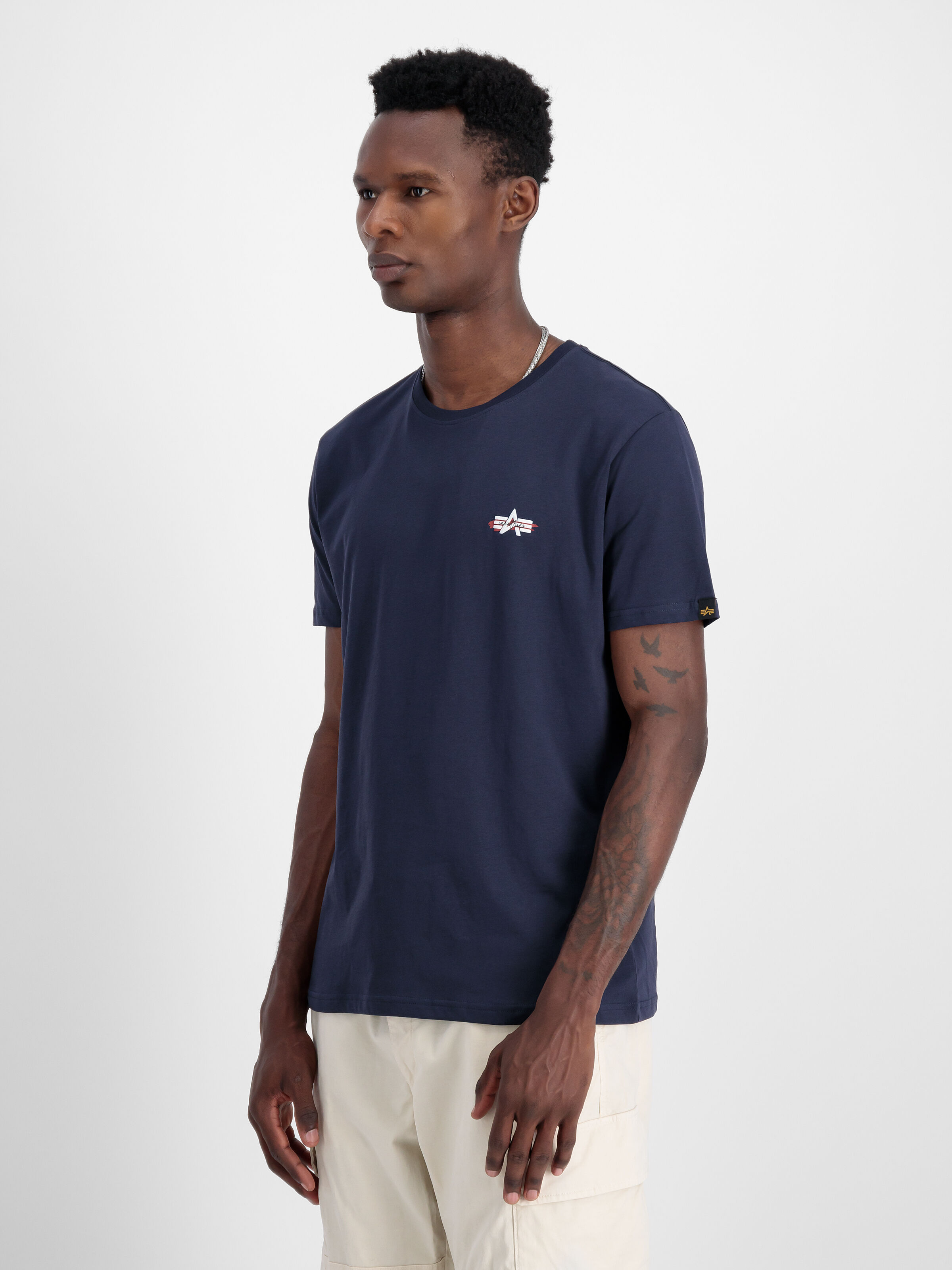 Signature Puff Print Backprint T-Shirt rep.blue 148523_07_2_model_00003_98003