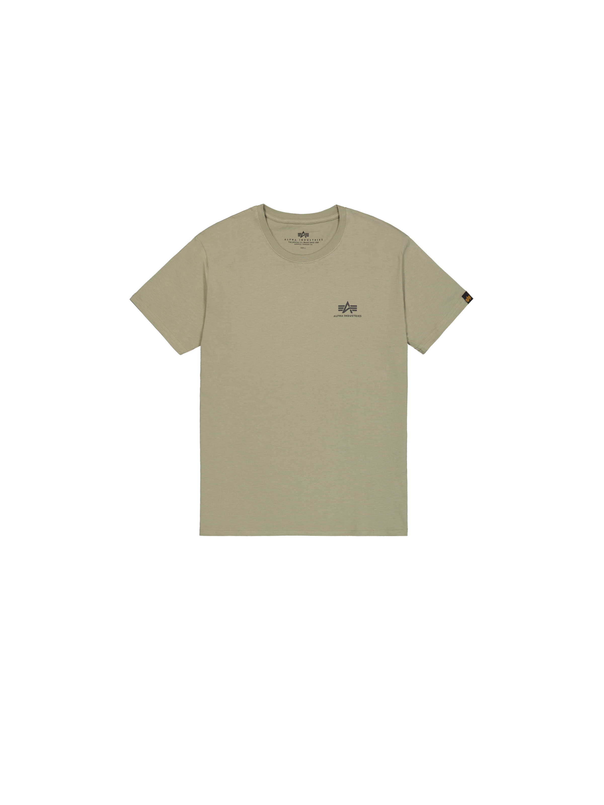 Basic Small Logo T-Shirt olive 188505_11_1_flatlay_00001_186064.png