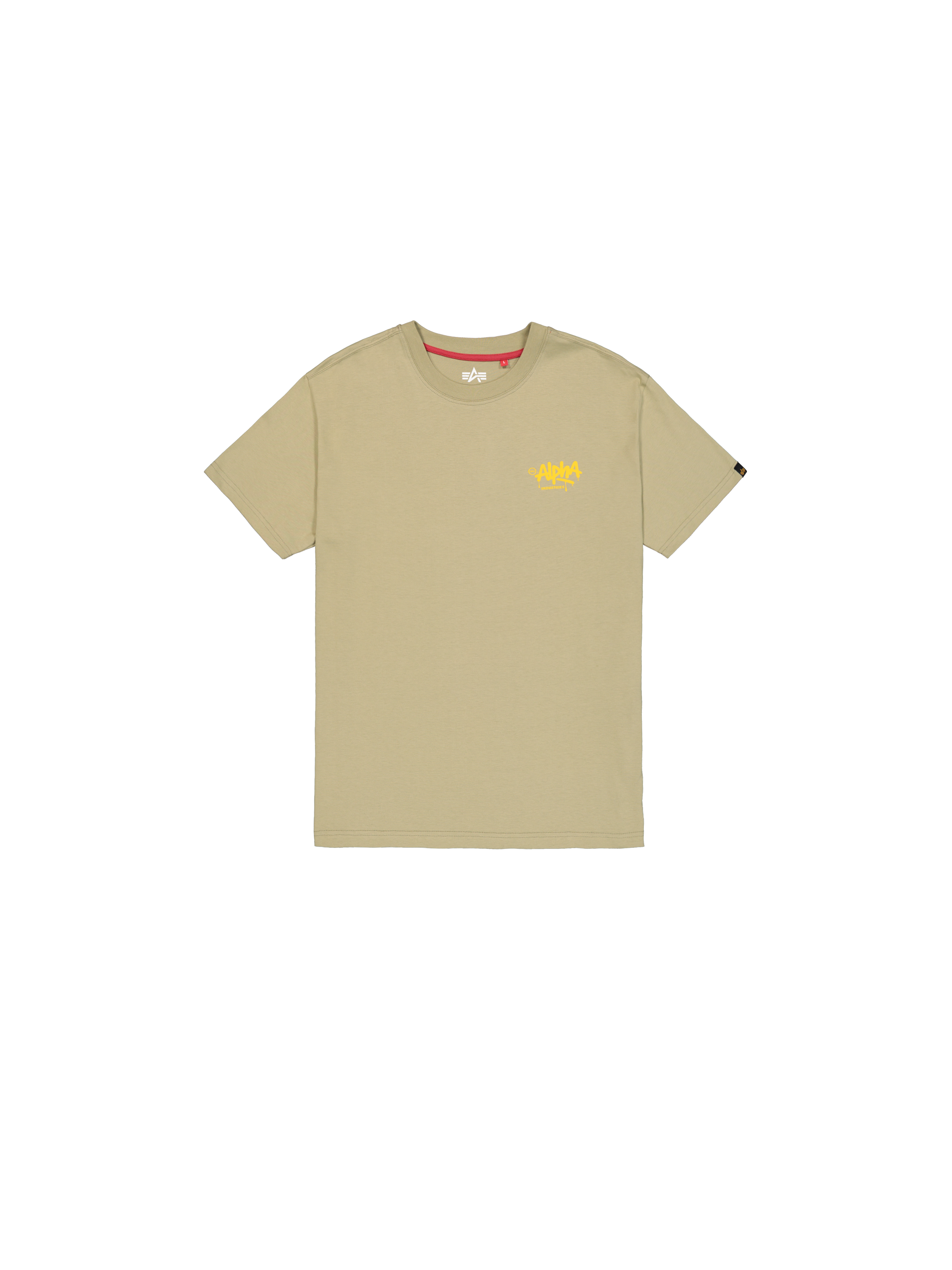 Alpha Signature T-Shirt light olive 266554_82_1_flatlay_00001_200116.png