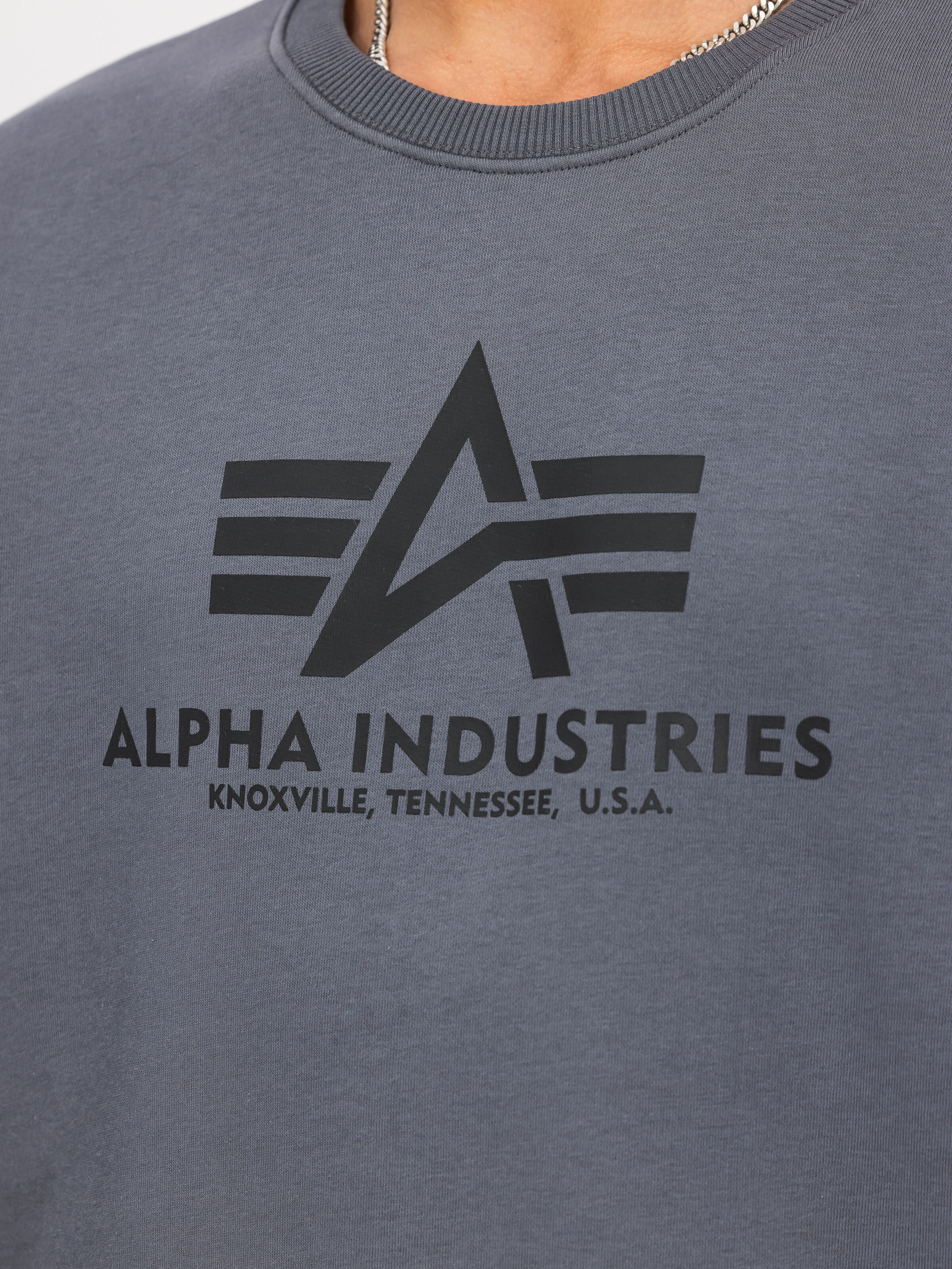 Basic Big Logo Sweatshirt greyblack/black 178302_412_3_detail_00001_189708