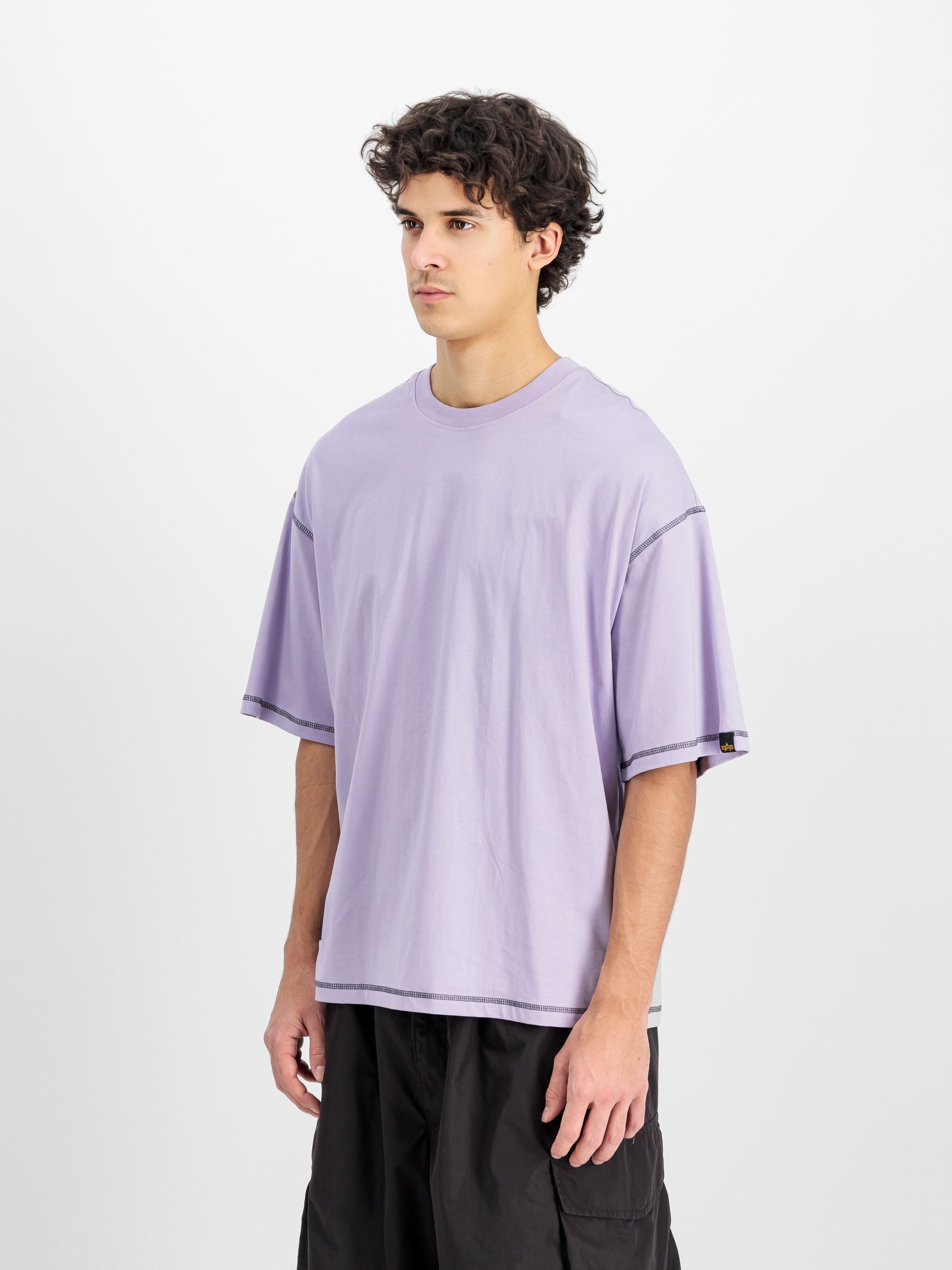 Studio Bubble Backprint T-Shirt pale violet 156555_664_2_model_00003_138822