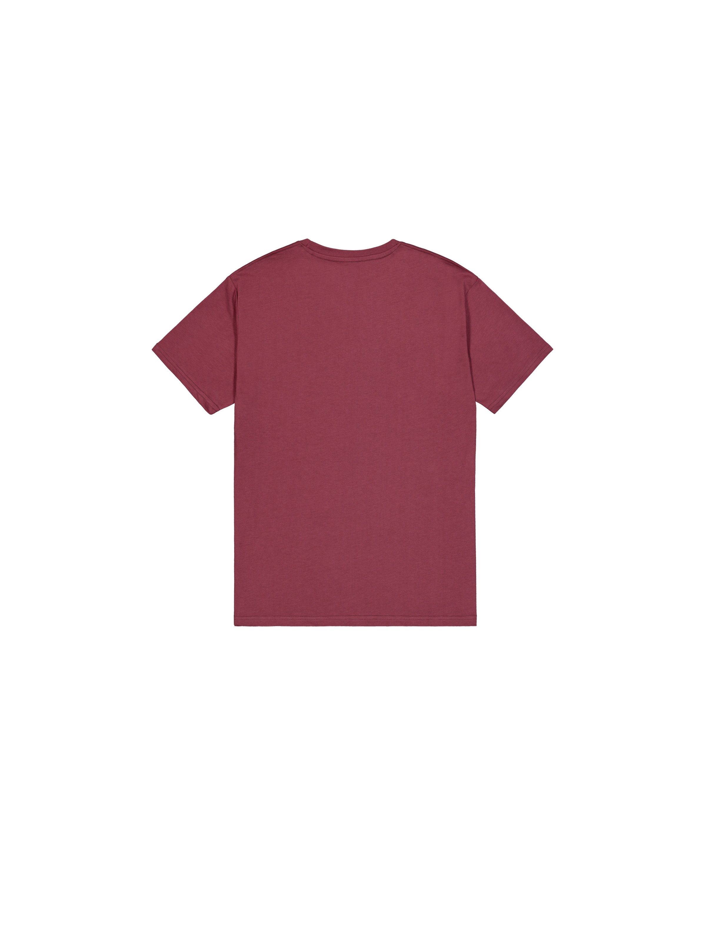 Alpha Label T-Shirt burgundy 118502_184_1_flatlay_00002_194636