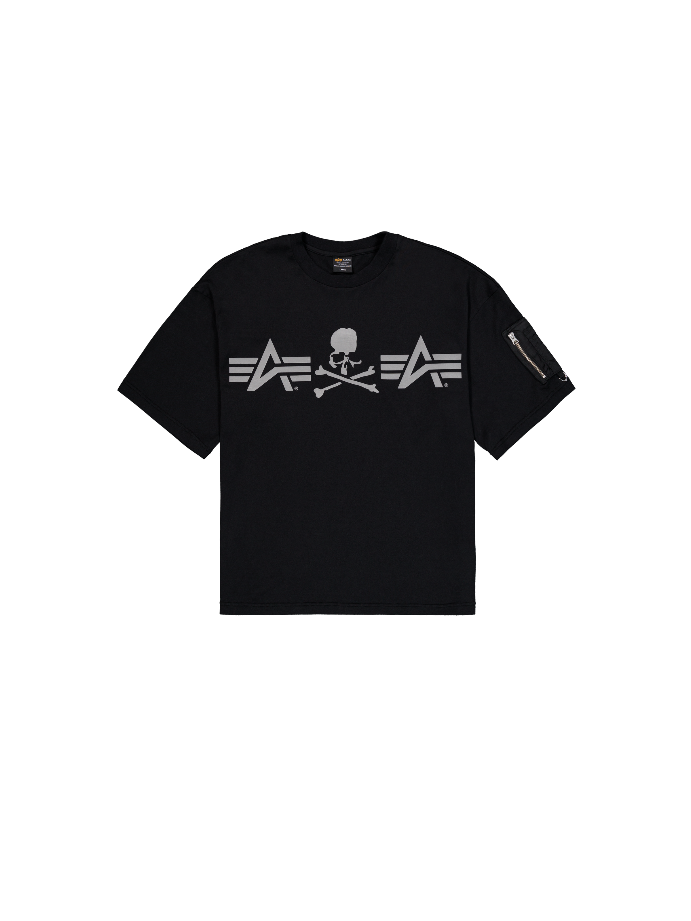 ALPHA X MASTERMIND S/S UTILITY T-Shirt black ALPHA X MASTERMIND S/S UTILITY T-Shirt