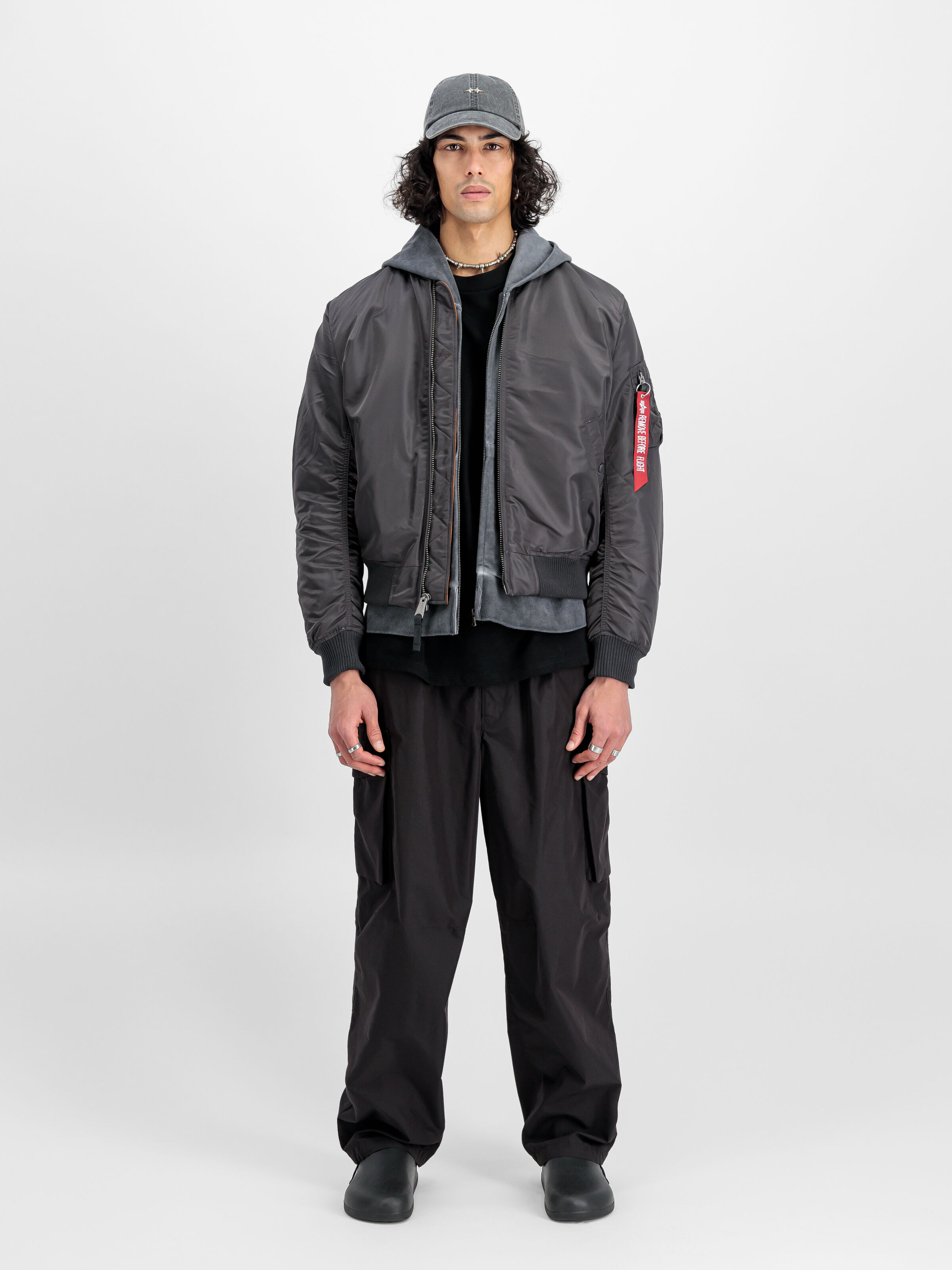 MA-1 VF 59 Bomber Jacket vintage grey 191118_684_2_model_00001_127710