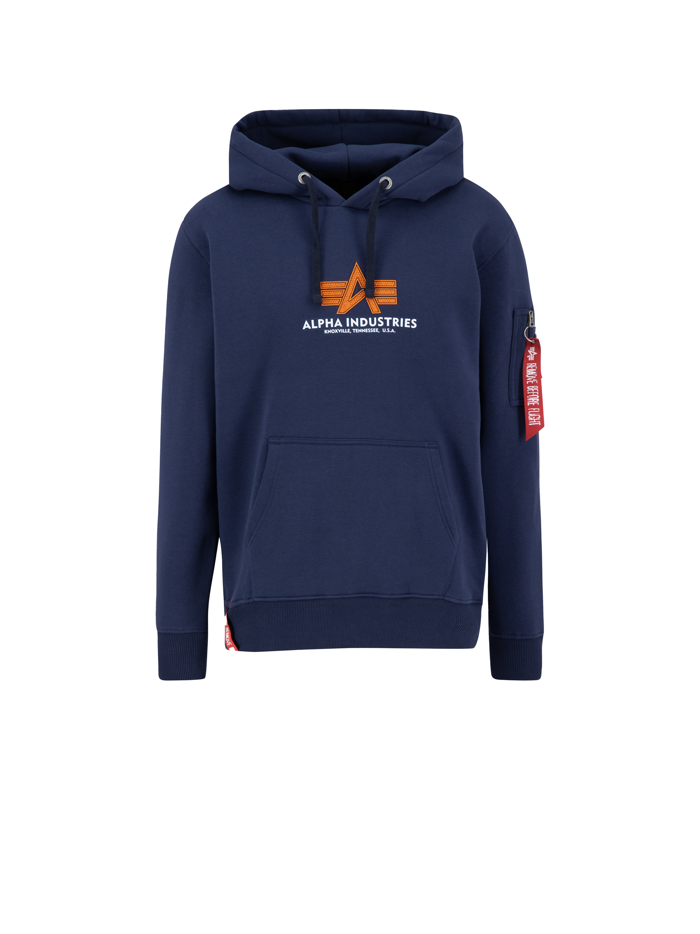 Basic Big Logo Rubber Hoodie ultra navy 178312RB_697_1_flatlay_00001_193568.png