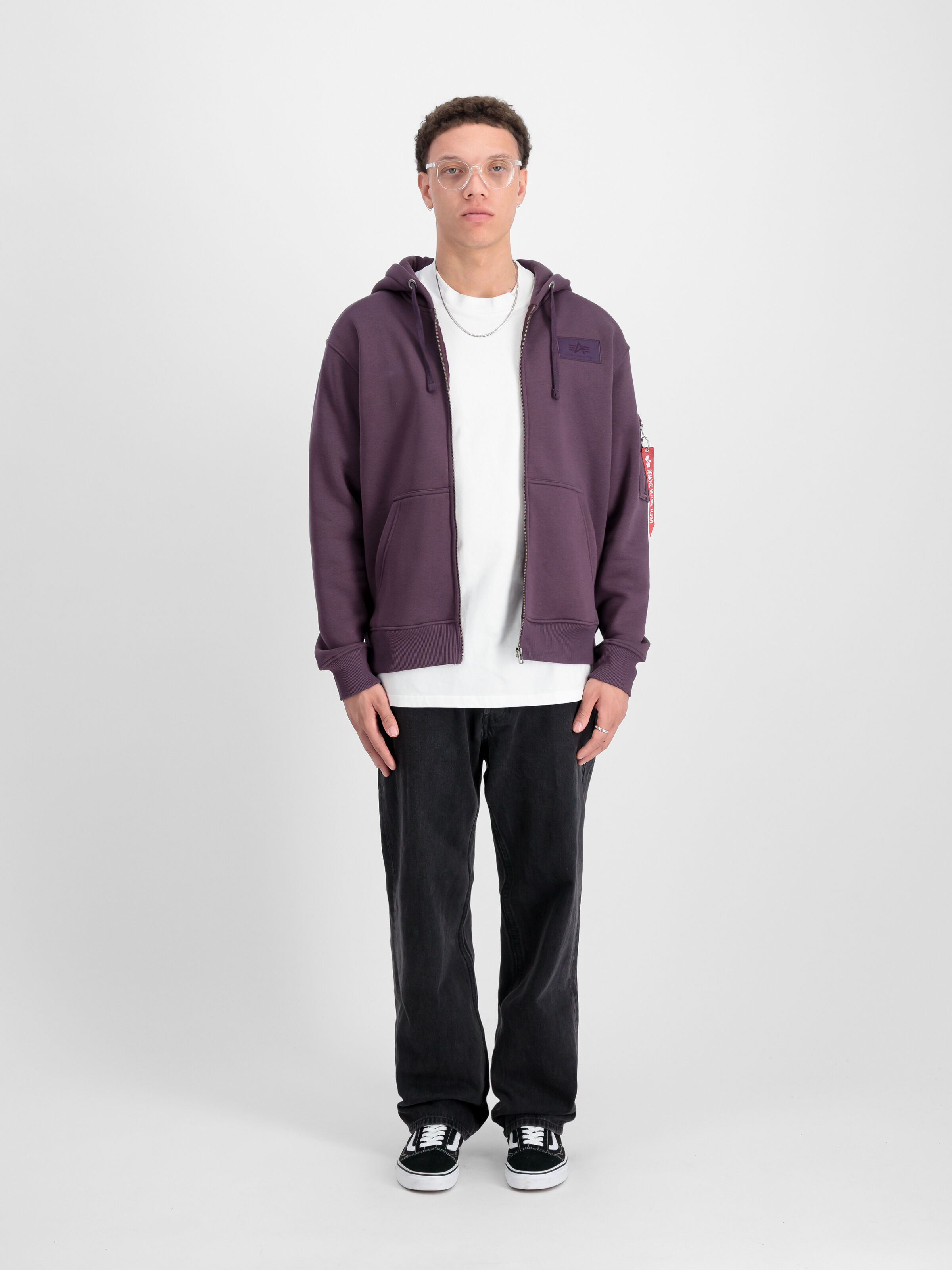 Backprint Zip Hoodie Plum 128342_719_2_model_00001_97343