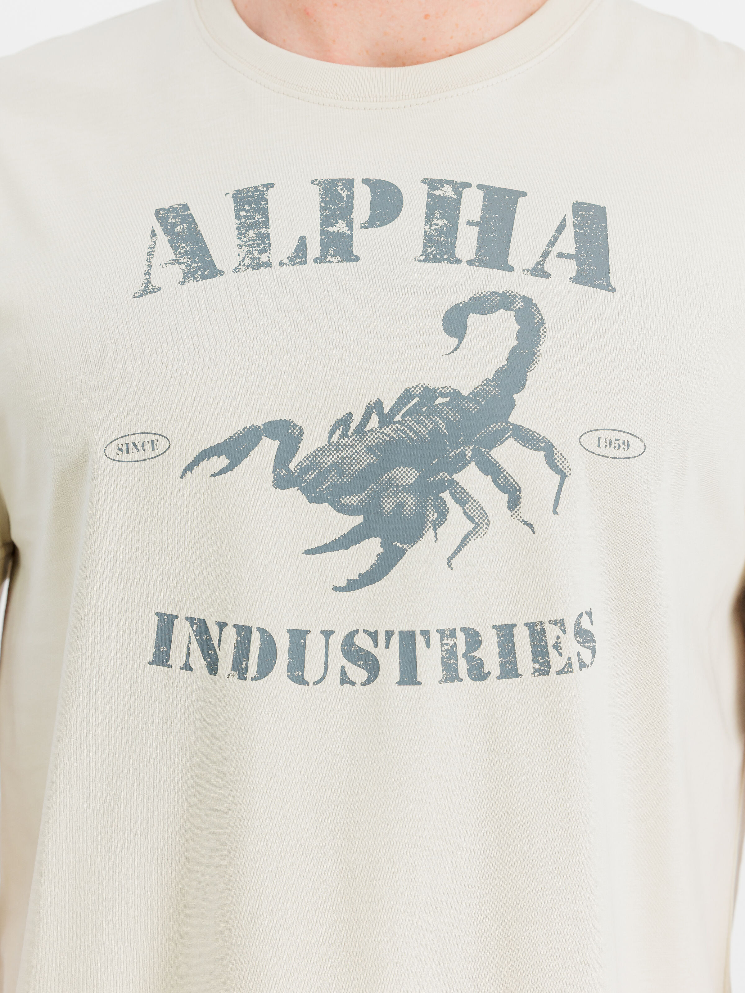 Scorpion T-Shirt vintage white 266513_300_3_detail_00001_212953