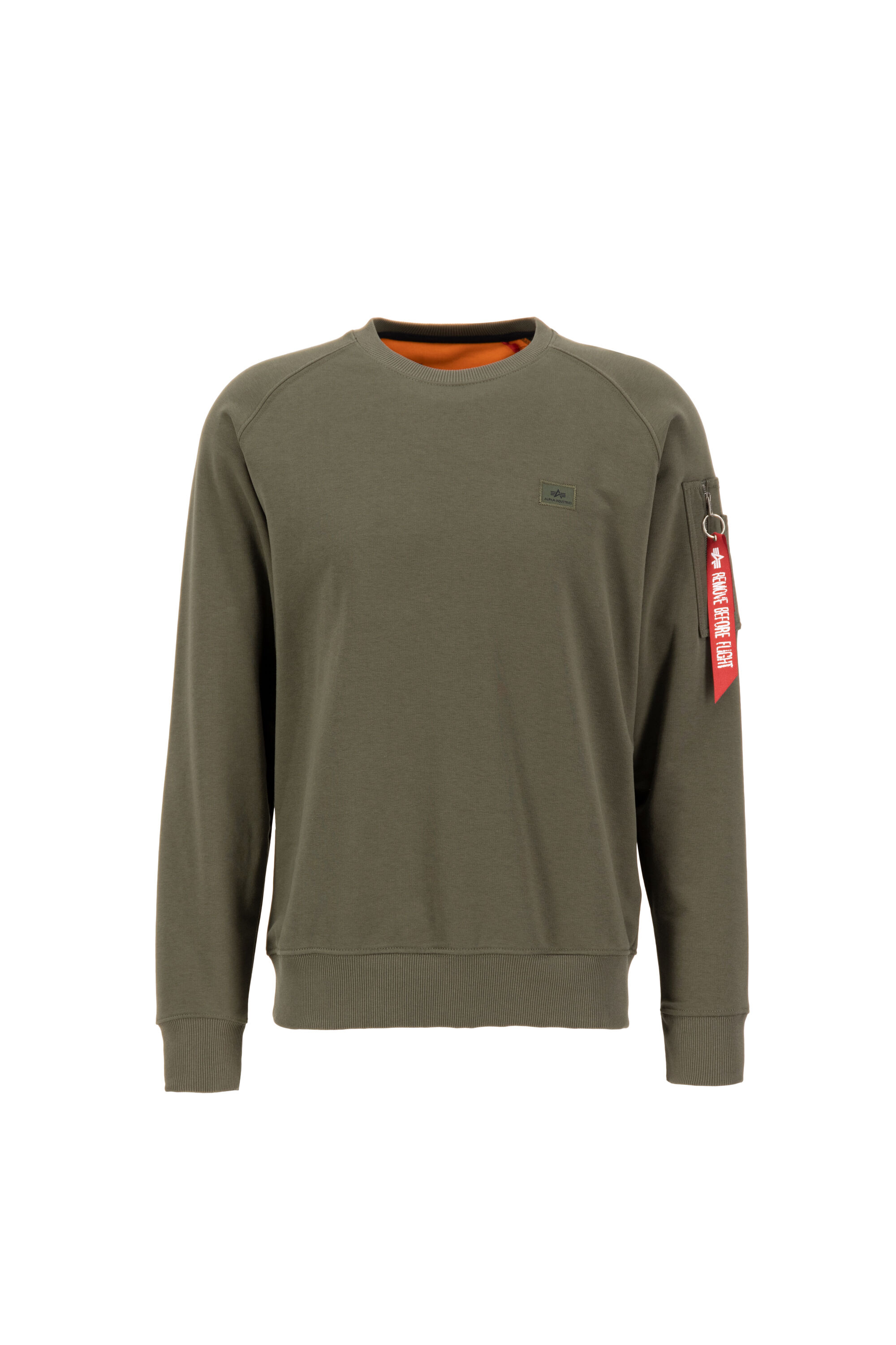 X-Fit Sweatshirt dark green 158320_257_alpha_industries_x_fit_sweat_bust_front_122991.jpg