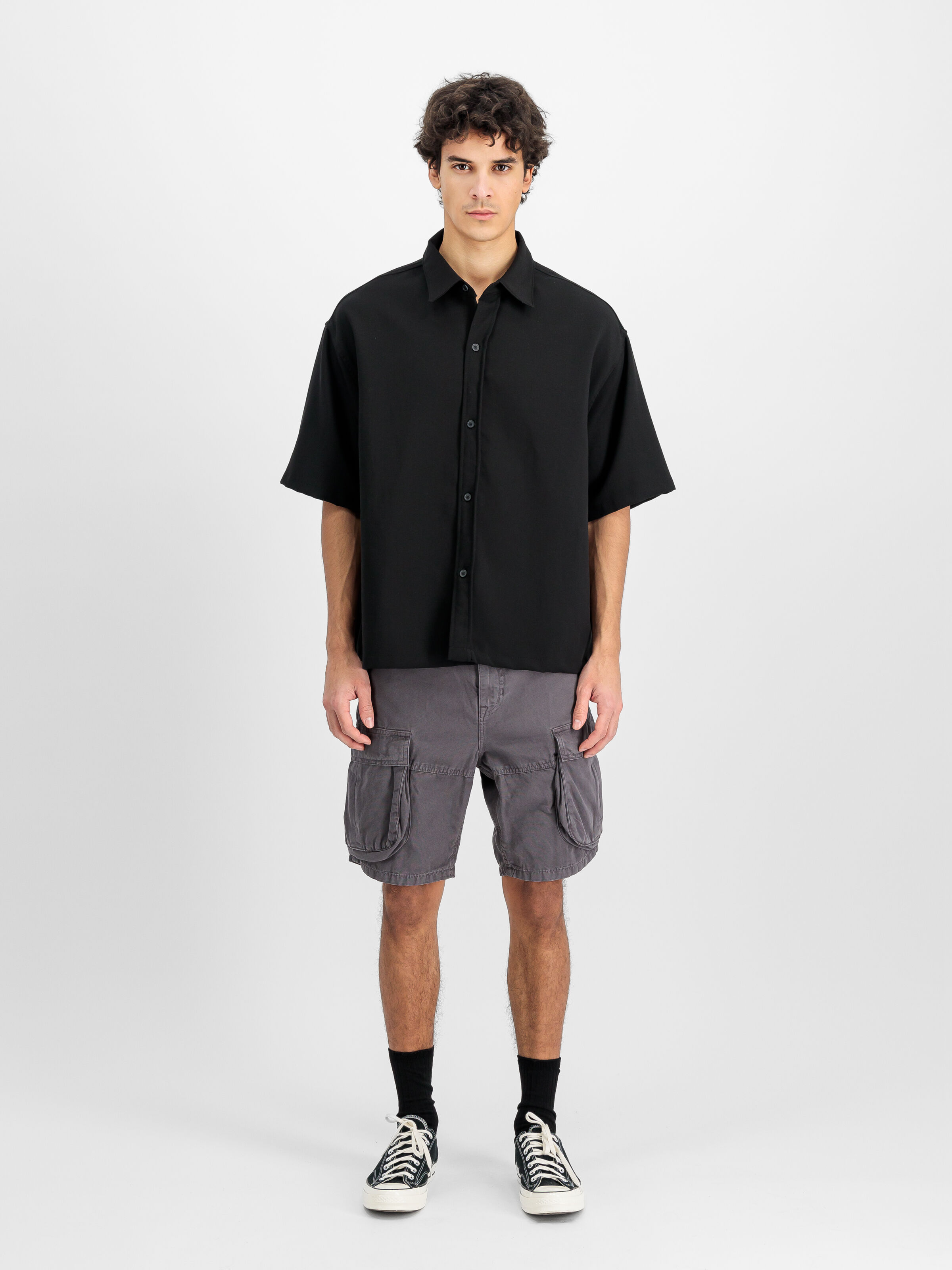 Canvas Cargo Short vintage grey 156264_684_2_model_00001_143594
