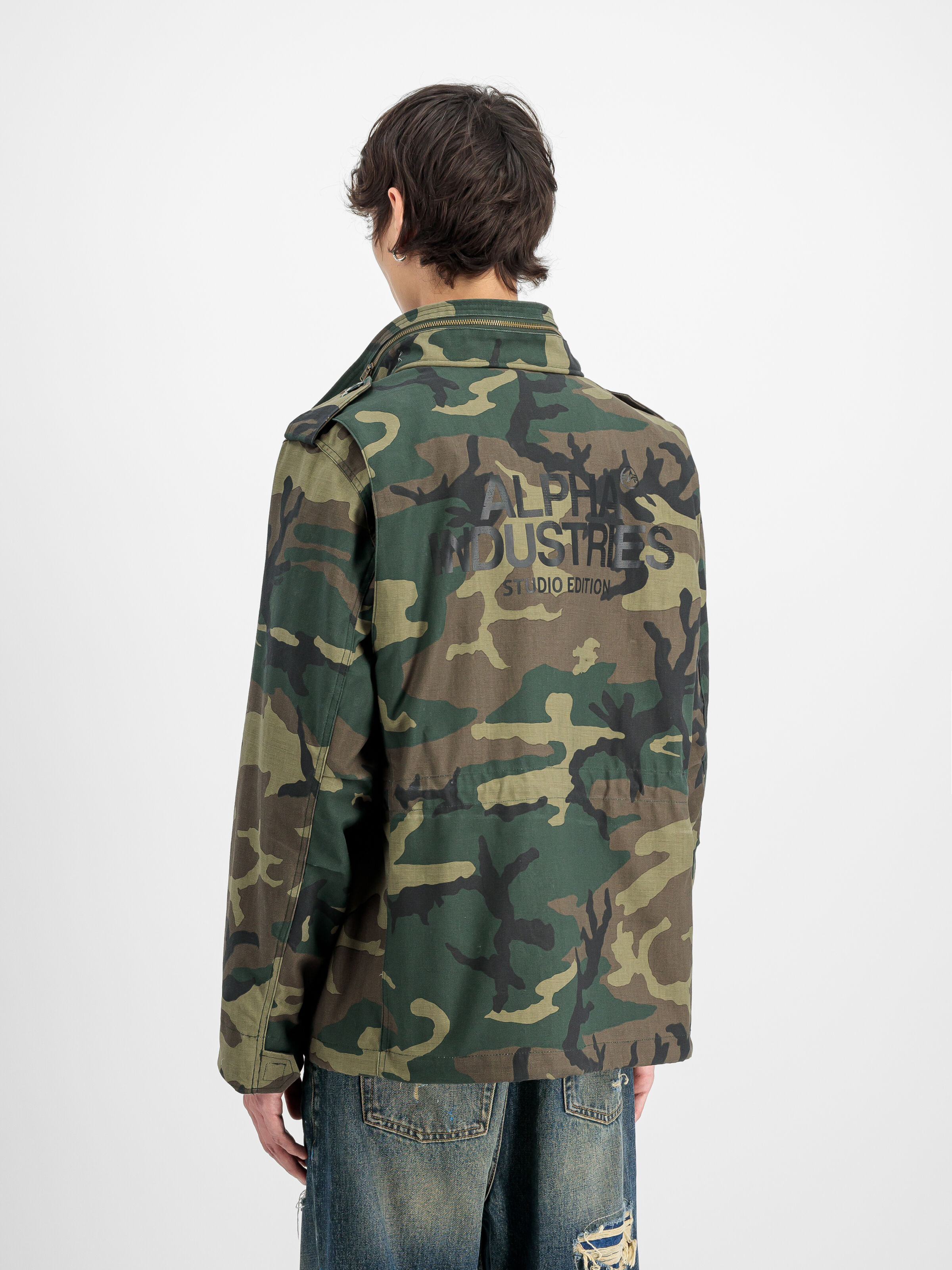 Studio M-65 Camo Field Jacket wdl camo 65 258131C_408_2_model_00003_173125