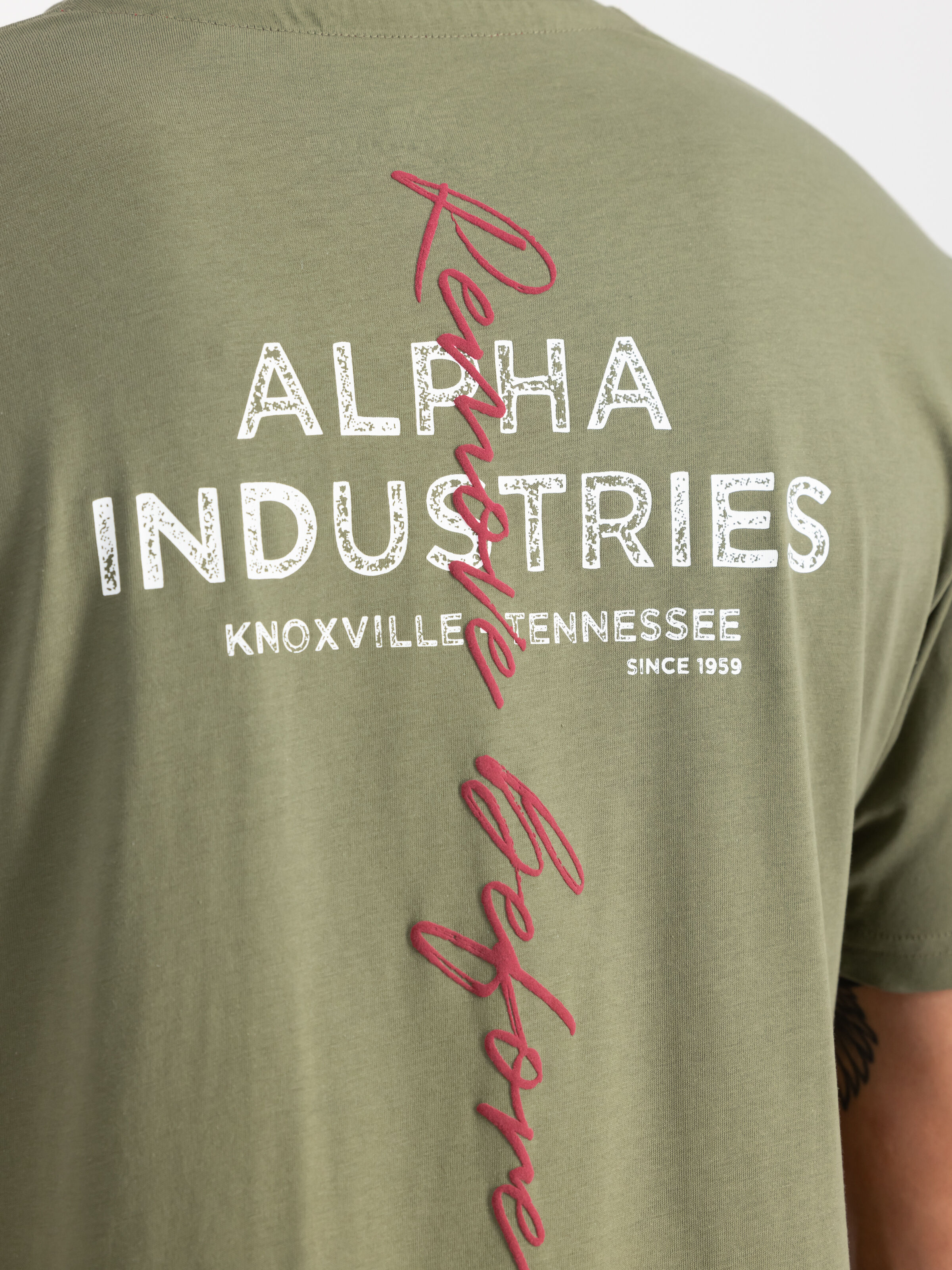 Signature Backprint T-Shirt sage-green 148516_01_3_detail_00001_98202