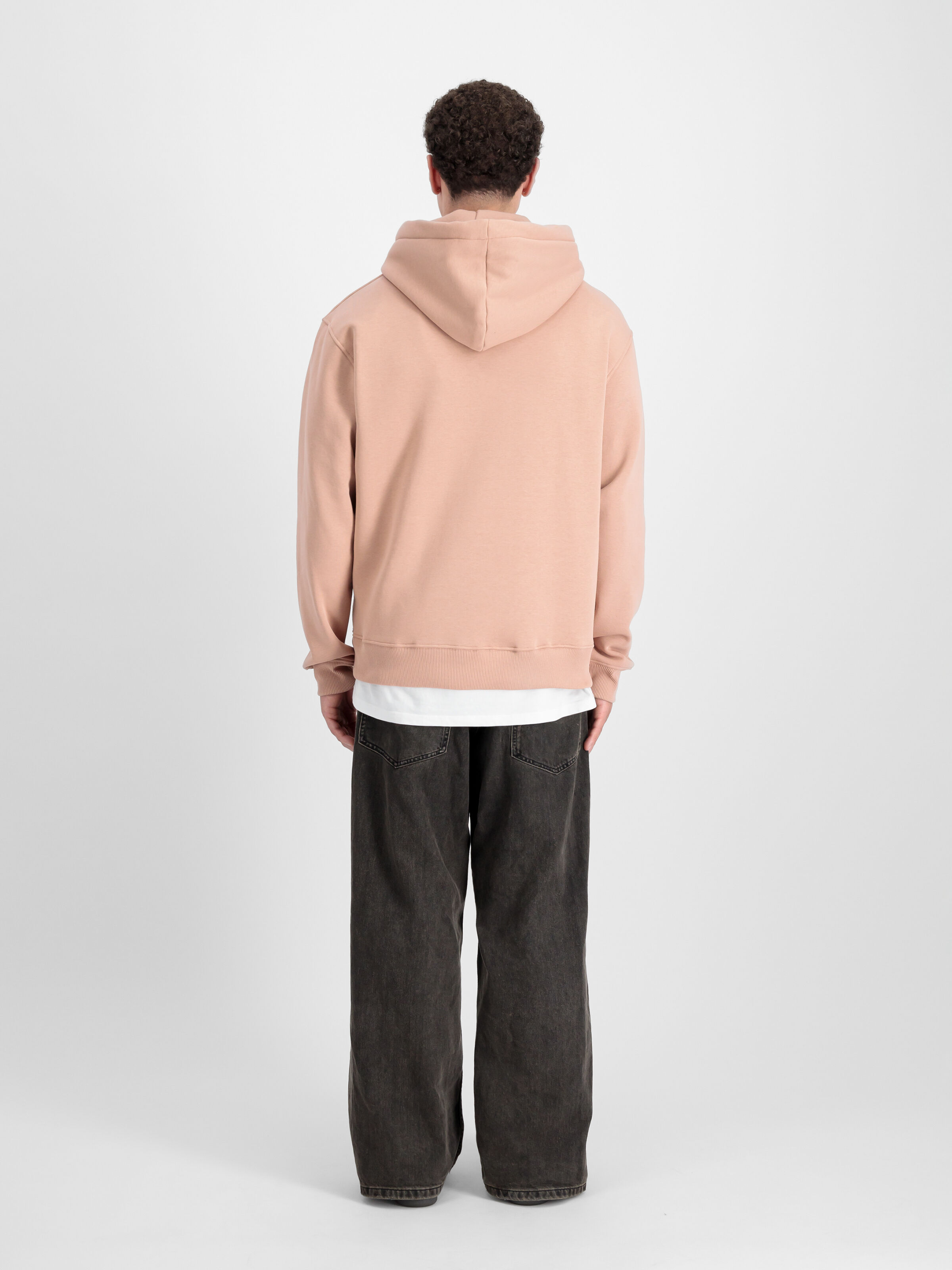 Basic Big Logo Hoodie Dusty Coral 178312_721_2_model_00002_97539