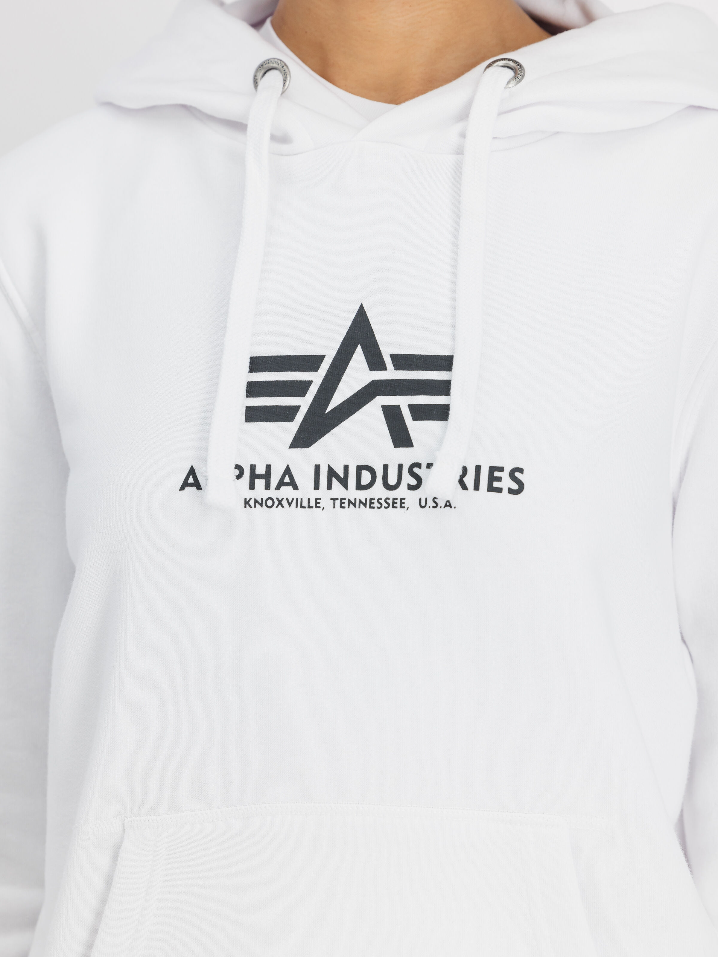 New Basic Big Logo Hoodie Women white 196032_09_3_detail_00001_112461