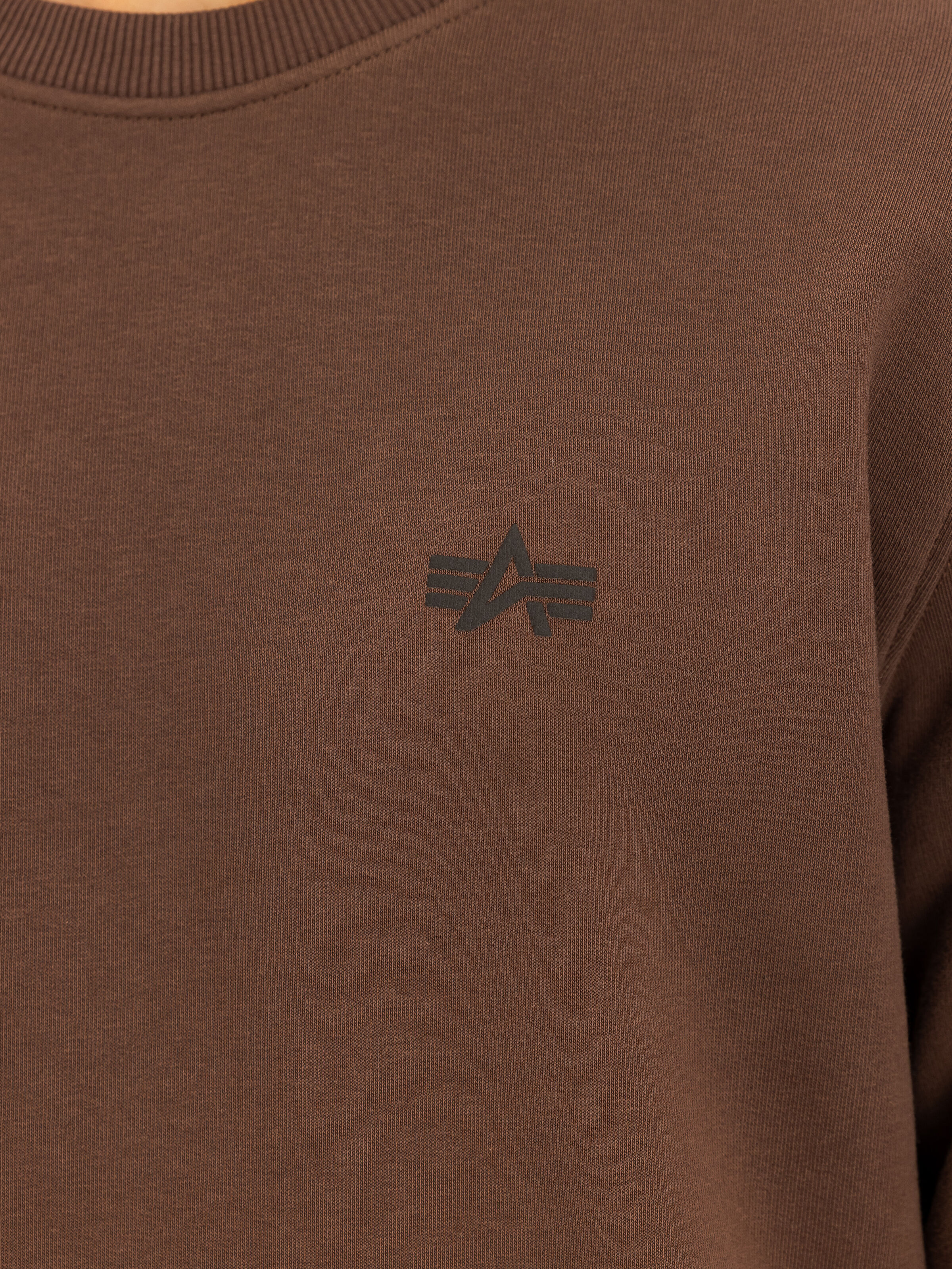 Dye To Match Mid Logo Sweatshirt powder brown 268303_204_3_detail_00001_236575