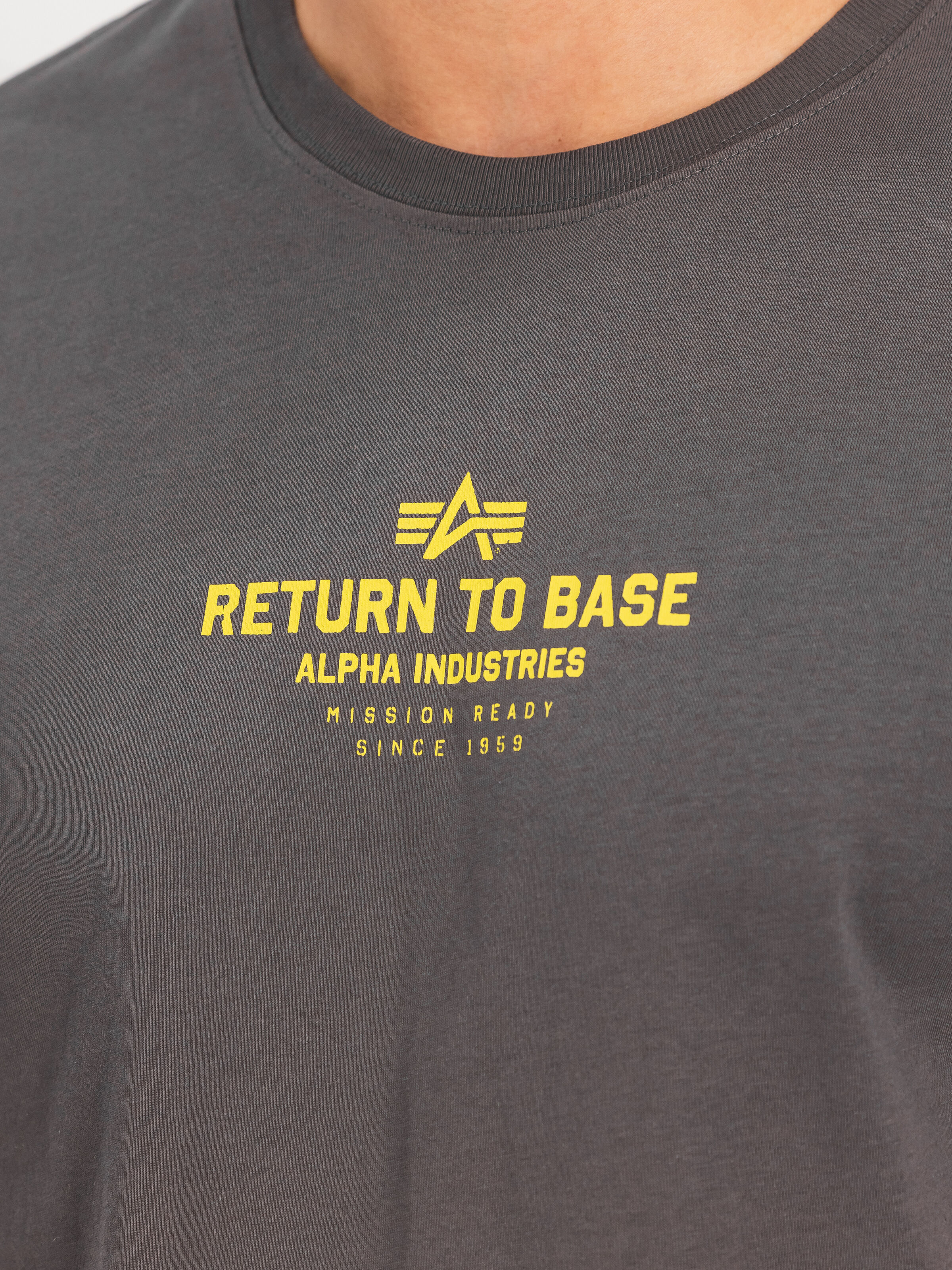 Return To Base T-Shirt vintage grey 266506_684_3_detail_00001_211981