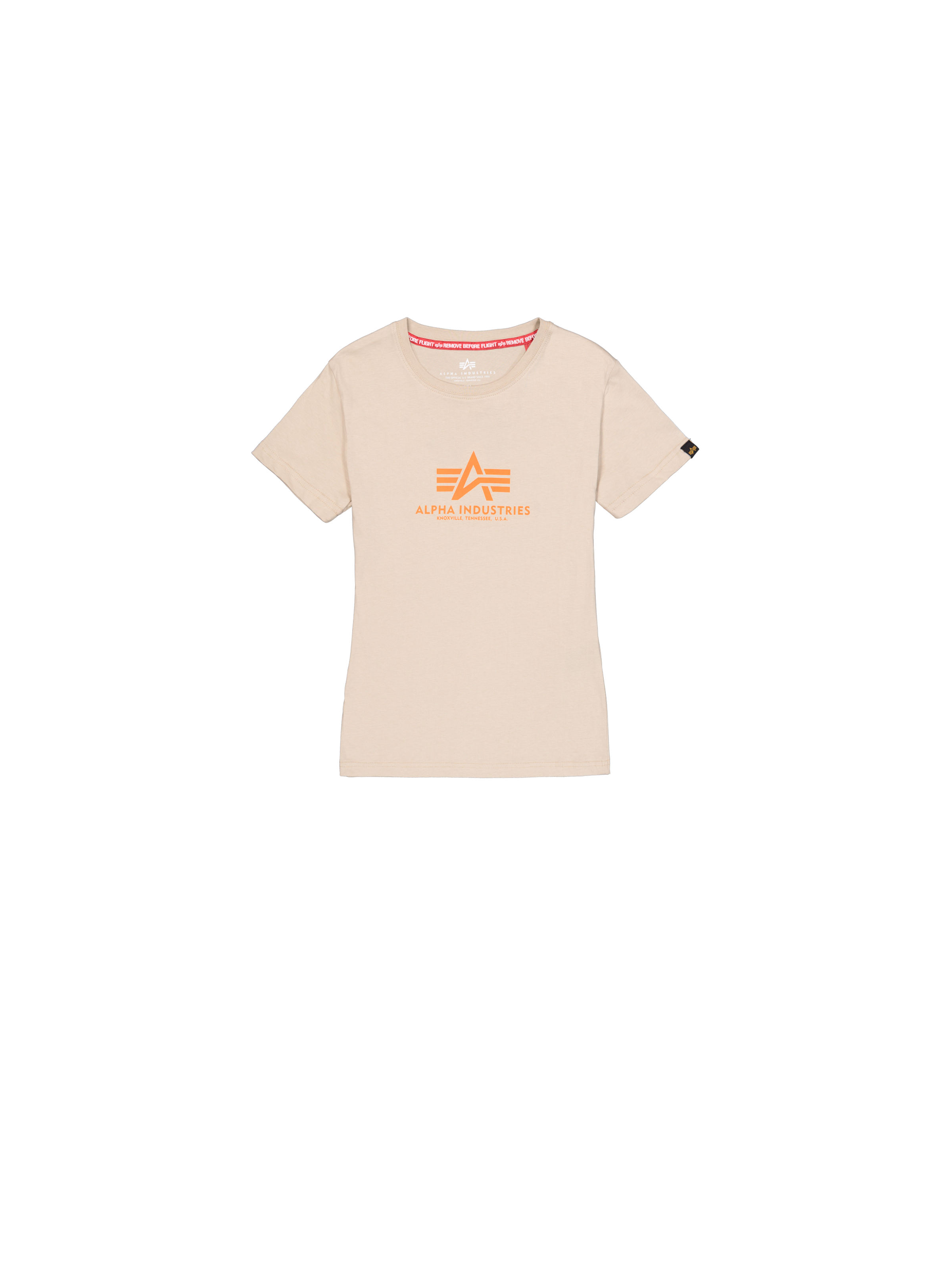 New Basic Big Logo T-Shirt Women organic beige 196051_627_1_flatlay_00001_167007.png