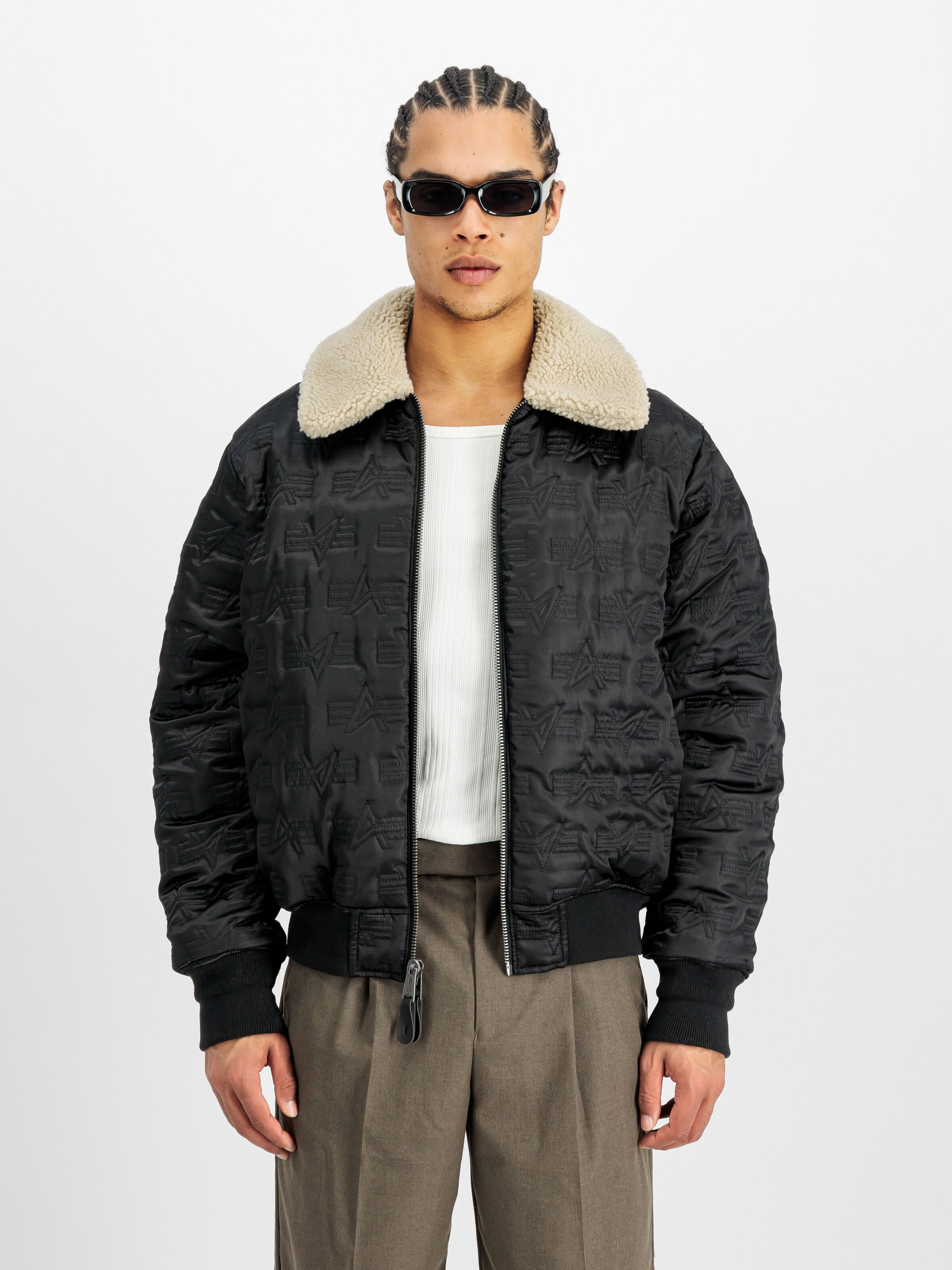 B-15 MOD Reversible Bomber Jacket black 258115_03_3_detail_00001_162551