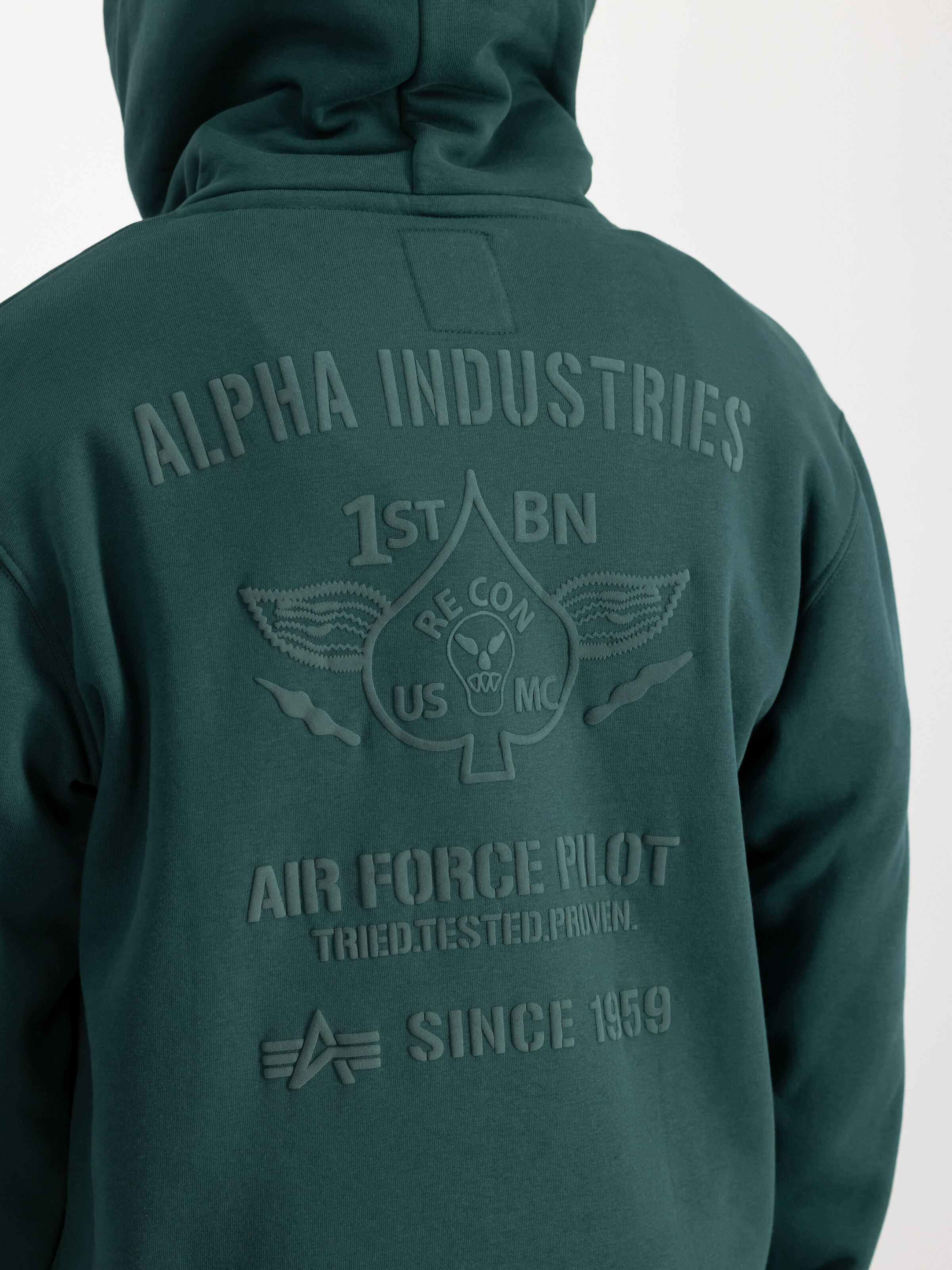 Air Force Hoodie Force Green 138337_720_3_detail_00001_97990