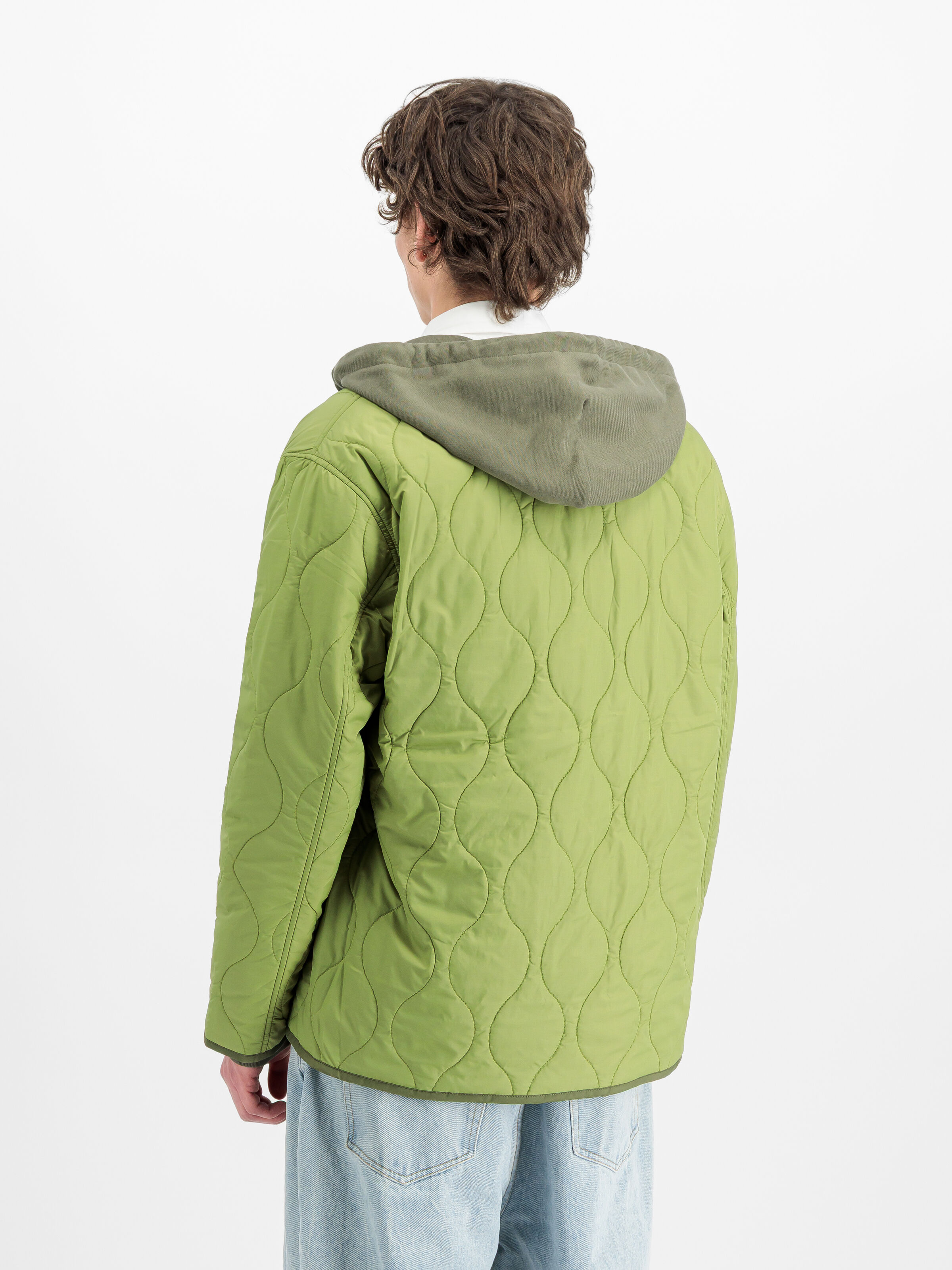 ALPHA x AAPE PADDING Lining Jacket organic khaki 258163_706_2_model_00003_212780