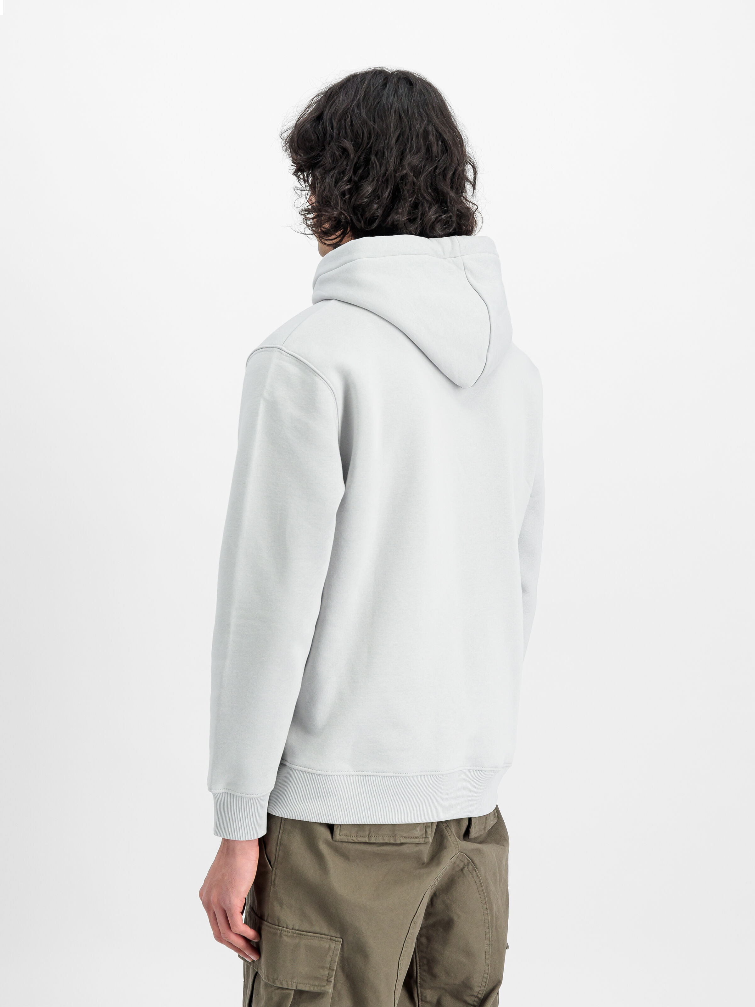 Basic Big Logo Hoodie pastel grey 178312_666_2_model_00004_128486