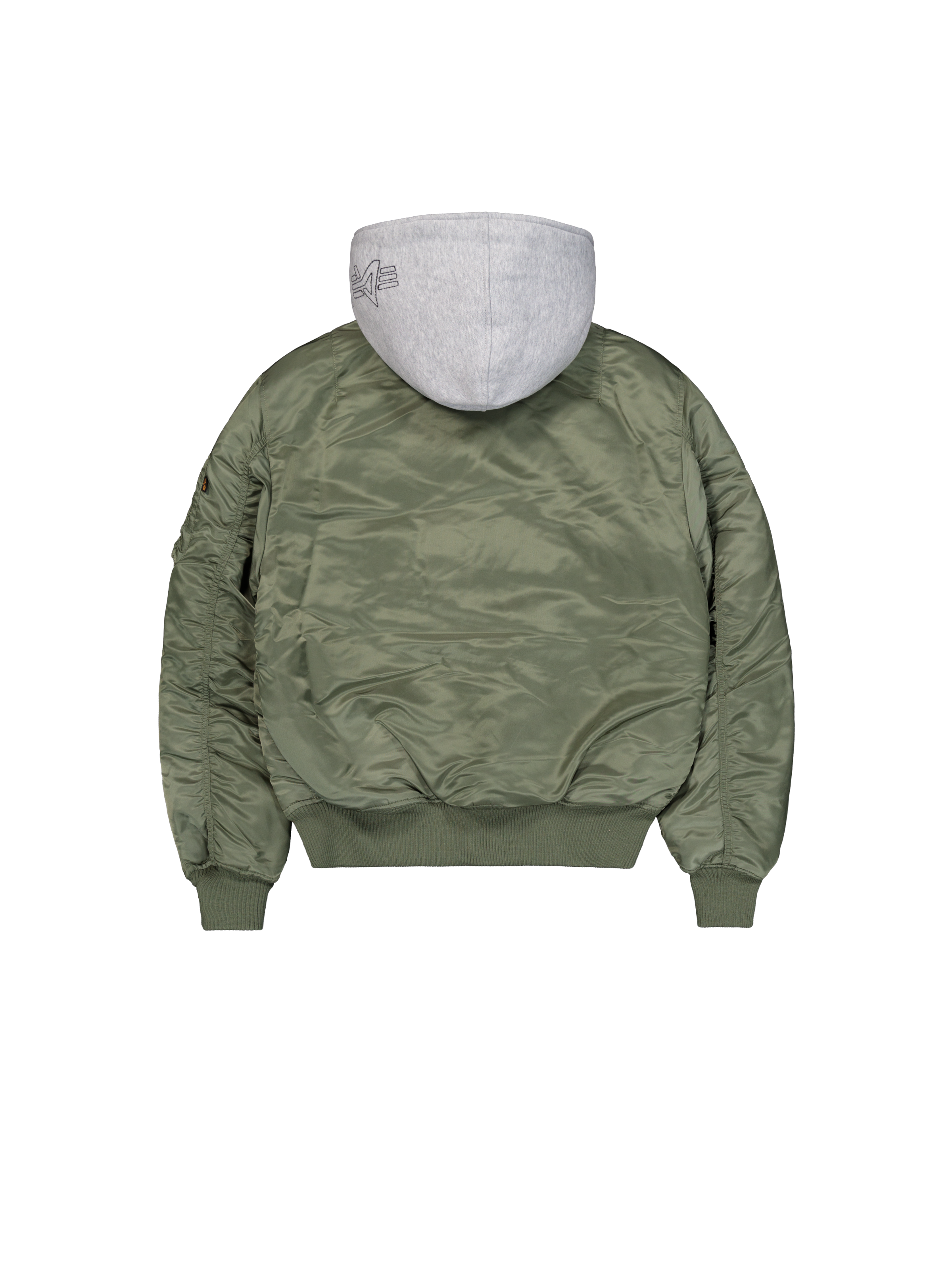 MA-1 D-Tec Hood Bomber Jacket sage-green 183110_01_1_flatlay_00002_124938