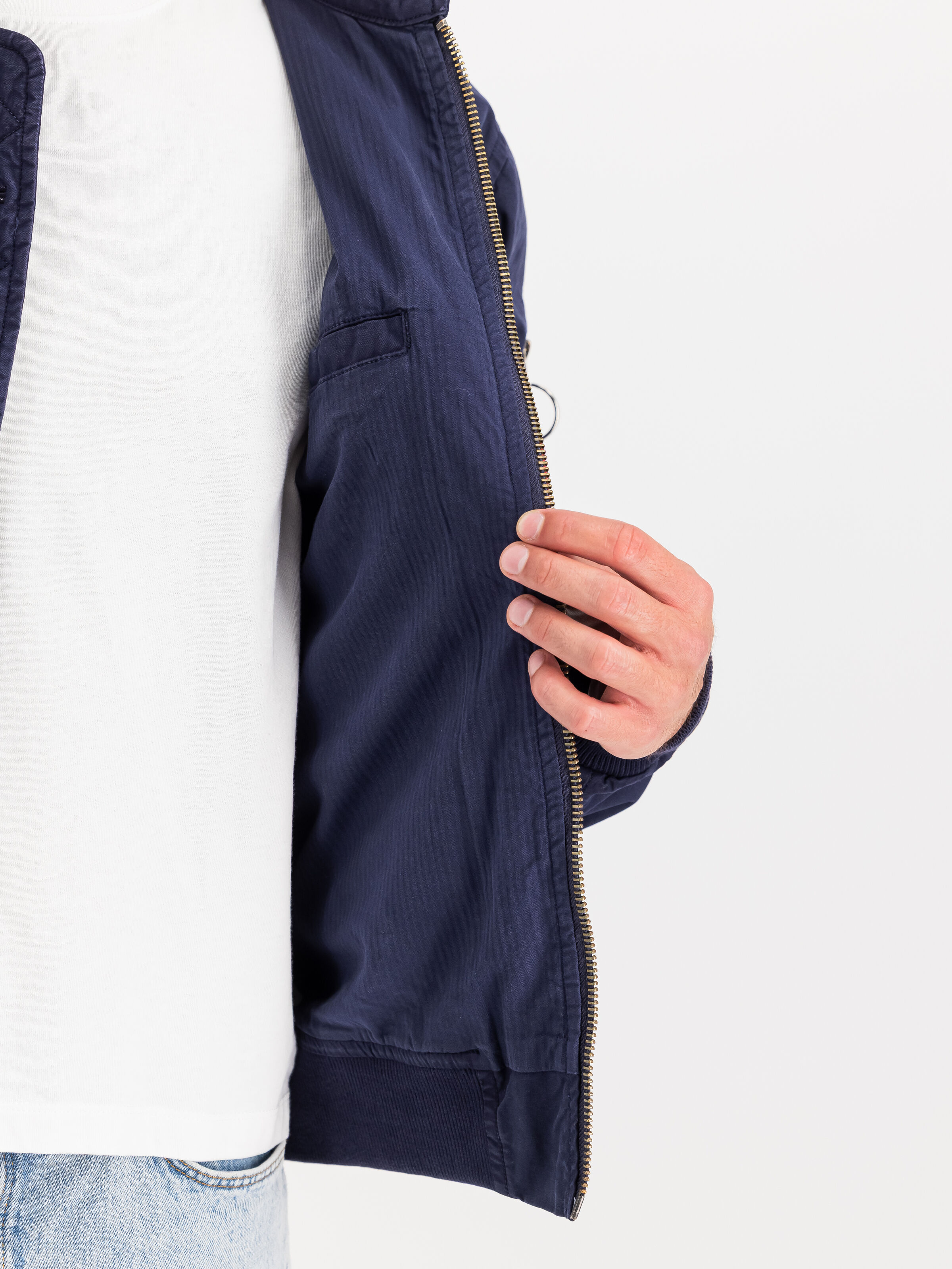 CWU-36/P Canvas Light Bomber Jacket ultra navy 266112_697_3_detail_00002_214321