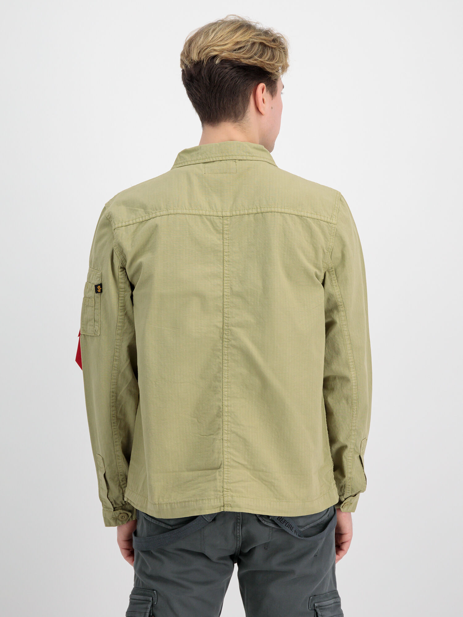 Ripstop Cargo Overshirt light olive 136123_82_alpha_industries_ripstop_cargo_overshirt_004_123835