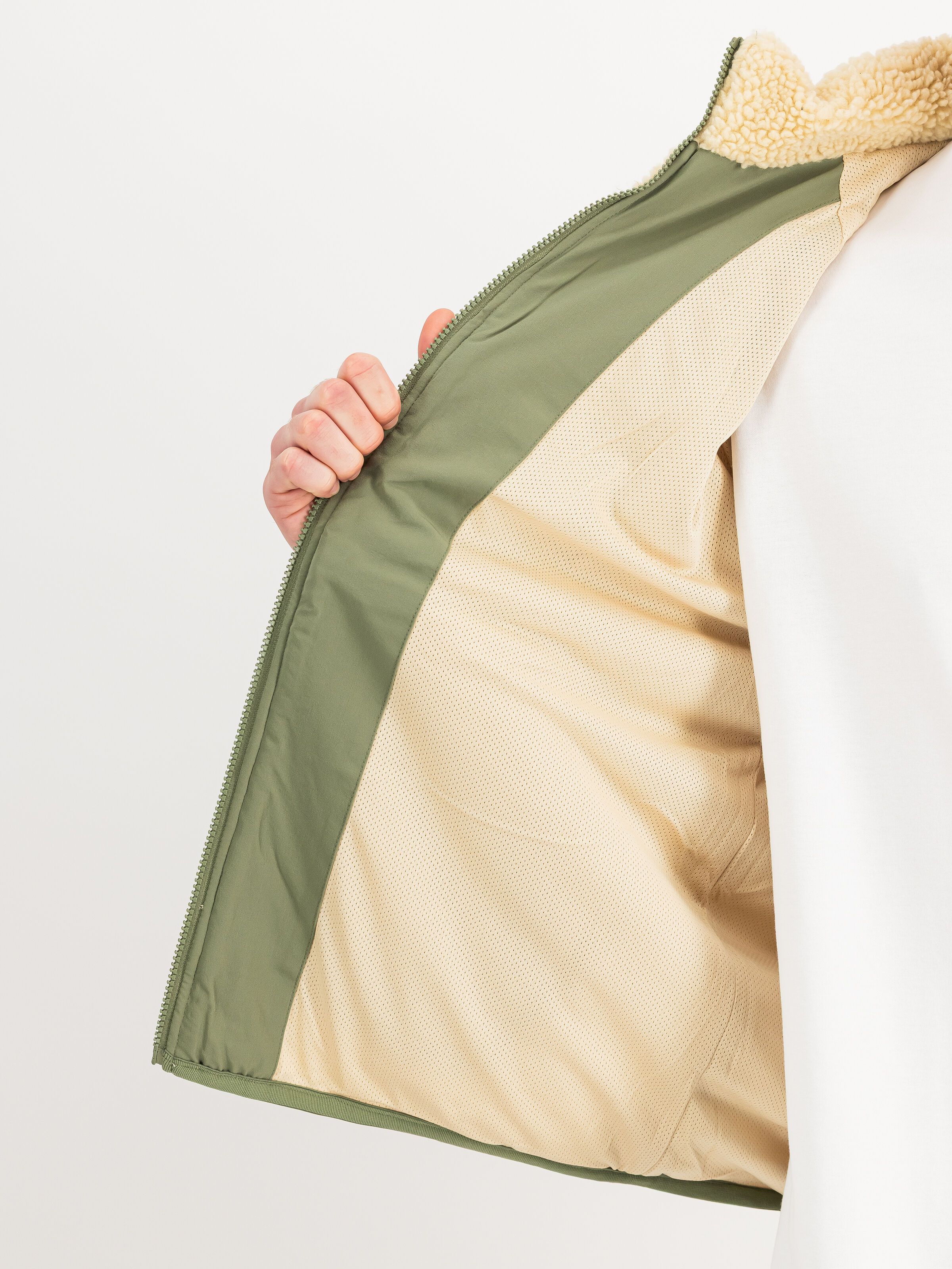 Sherpa Logo Loose Outdoor Jacket off white 268146_16_3_detail_00001_247517