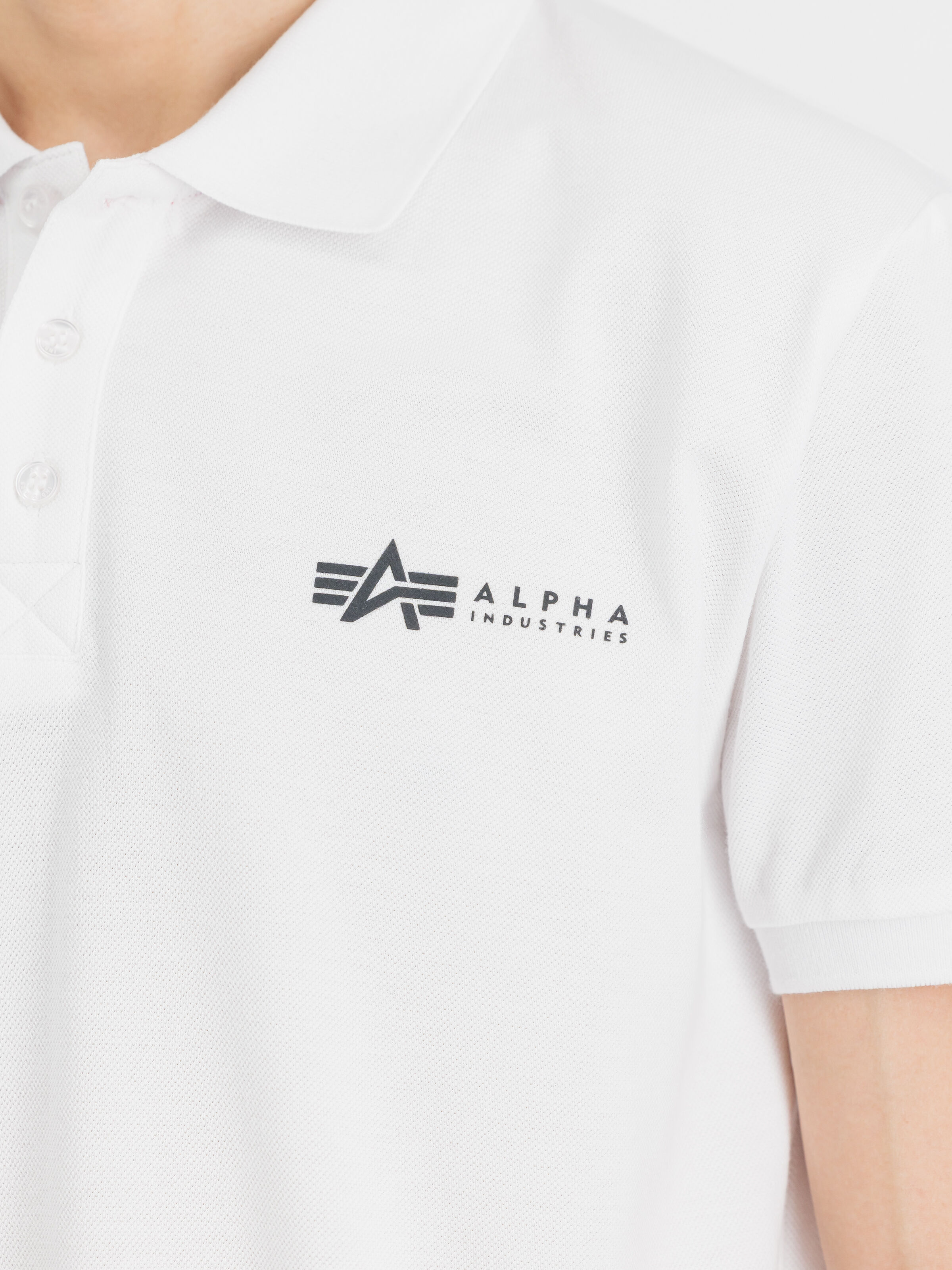 Basic Small Logo Polo white 106600_09_3_detail_00001_156899