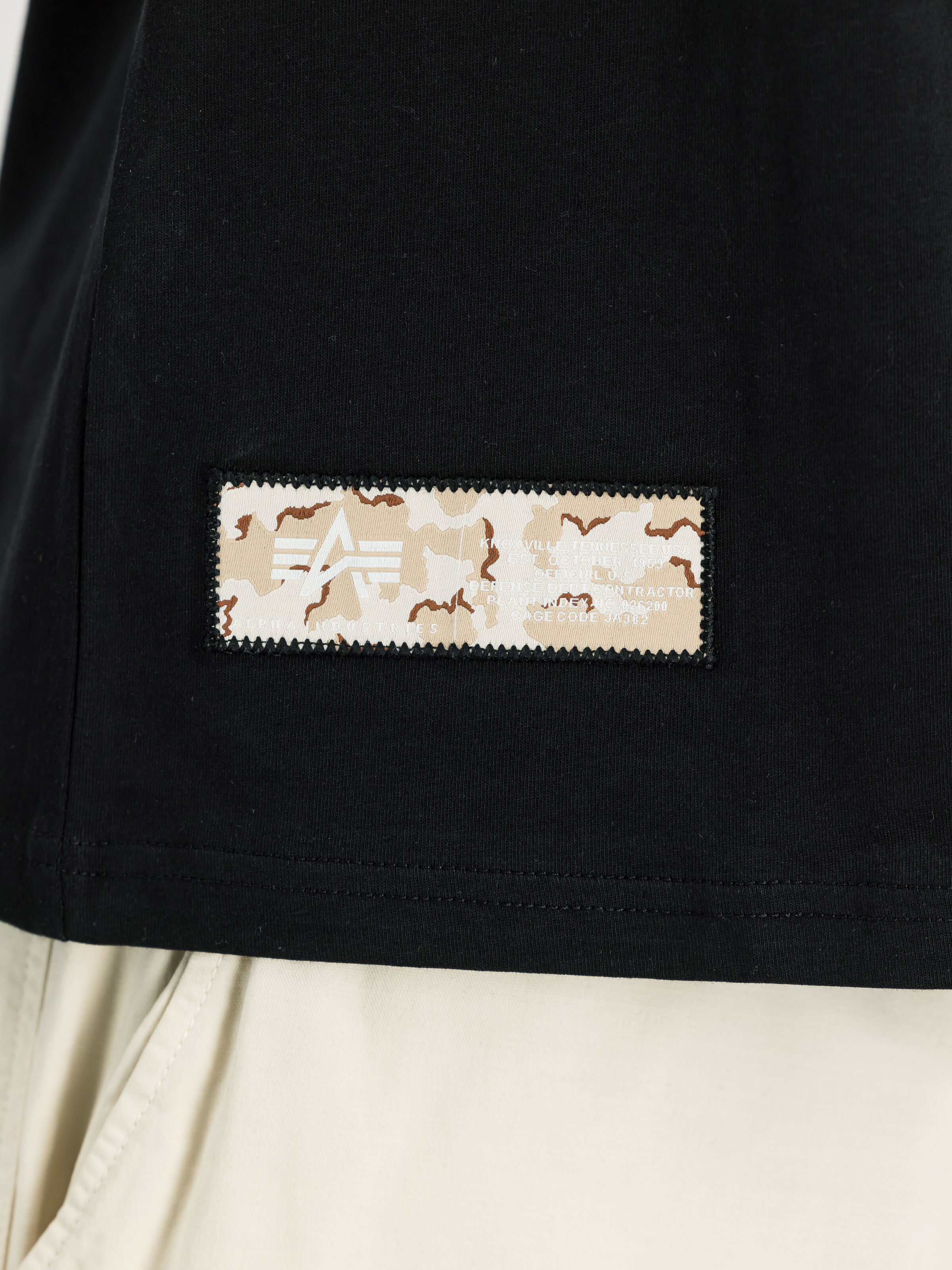 Camo Label Backprint T-Shirt black/dessert camo 258504_775_3_detail_00001_219824