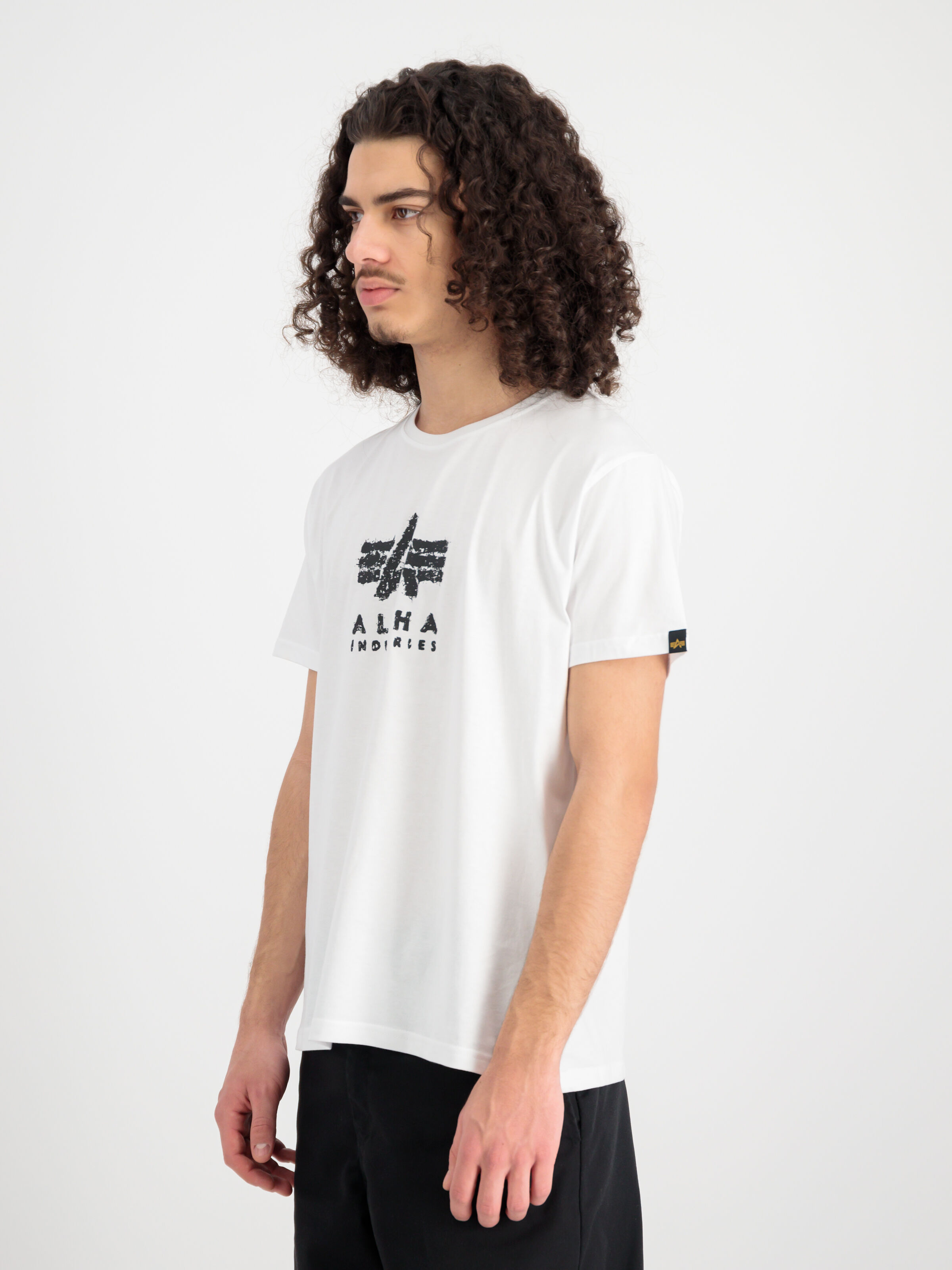 Grunge Logo T-Shirt white 146505_09_2_model_00003_182257