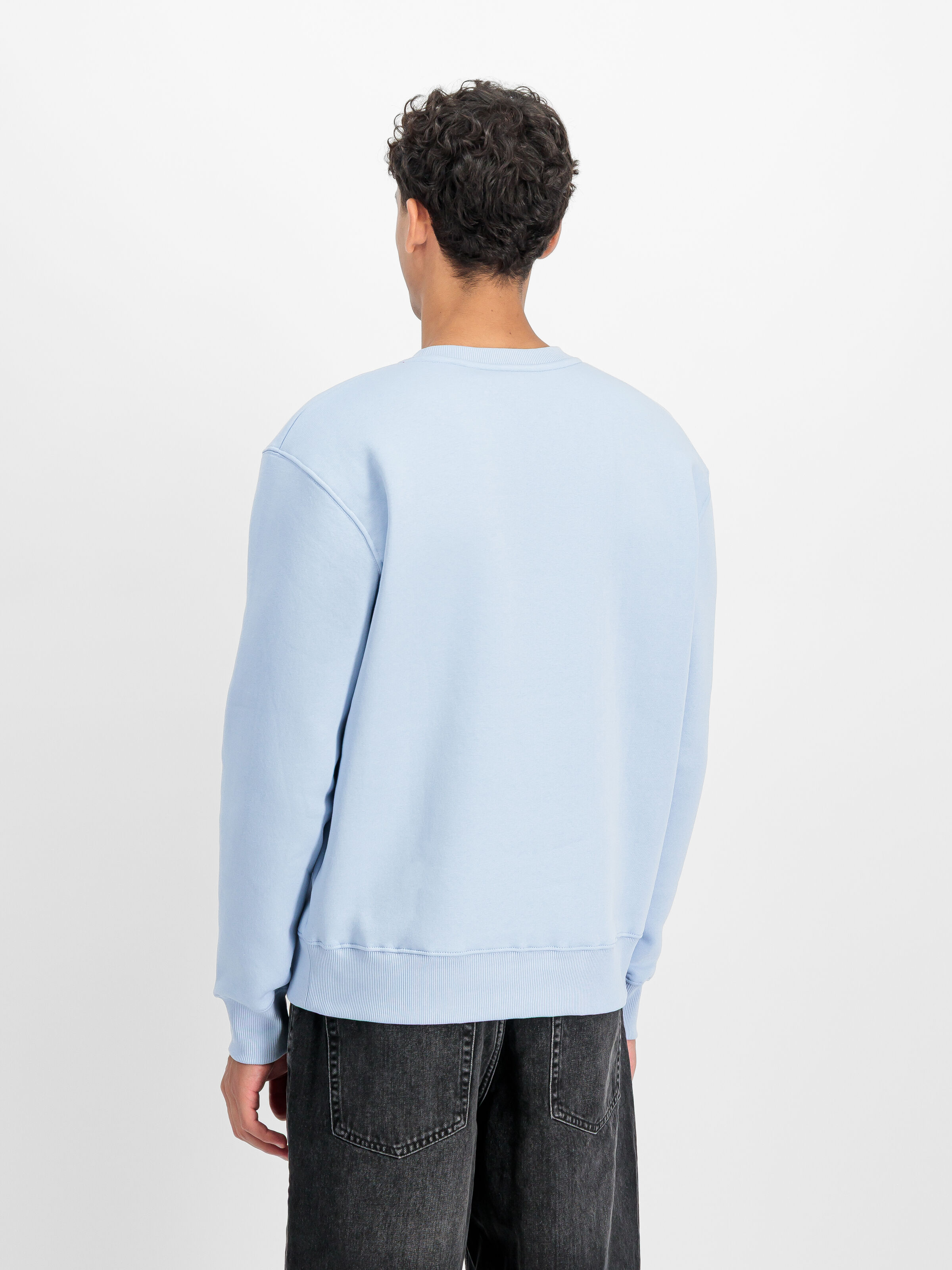 Basic Big Logo Sweatshirt artic blue 178302_40_2_model_00003_197831